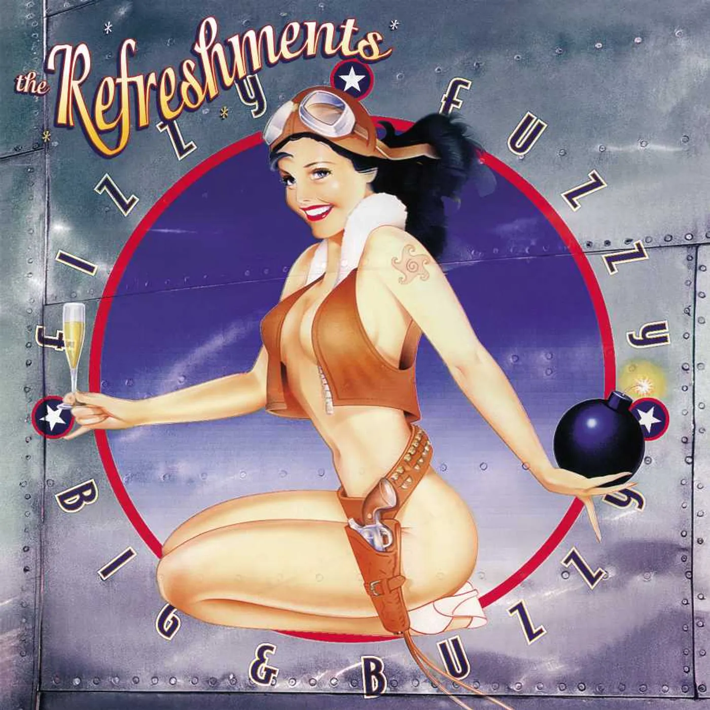 The Refreshments Fizzy Fuzzy Big And Buzzy (LP) Vinyl Record