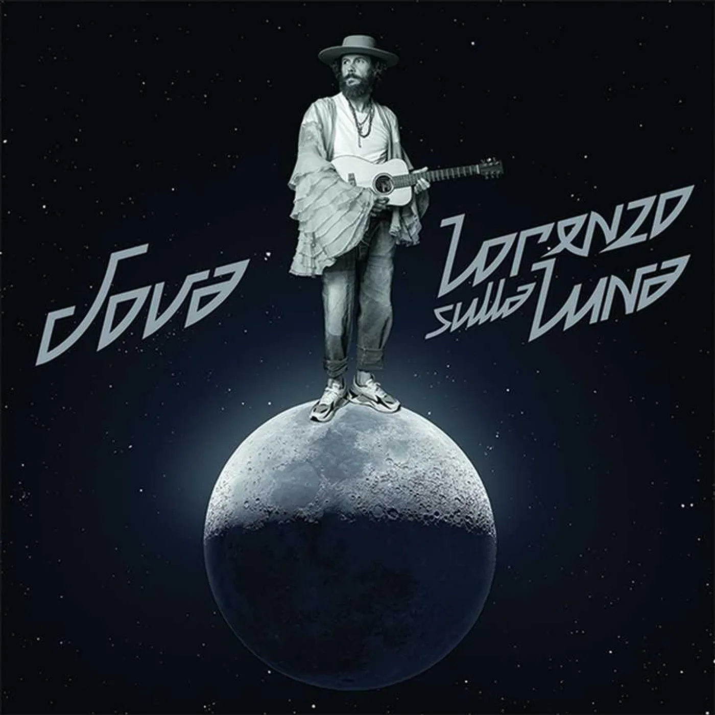 Jovanotti SULLA LUNA (SILVER VINYL) Vinyl Record
