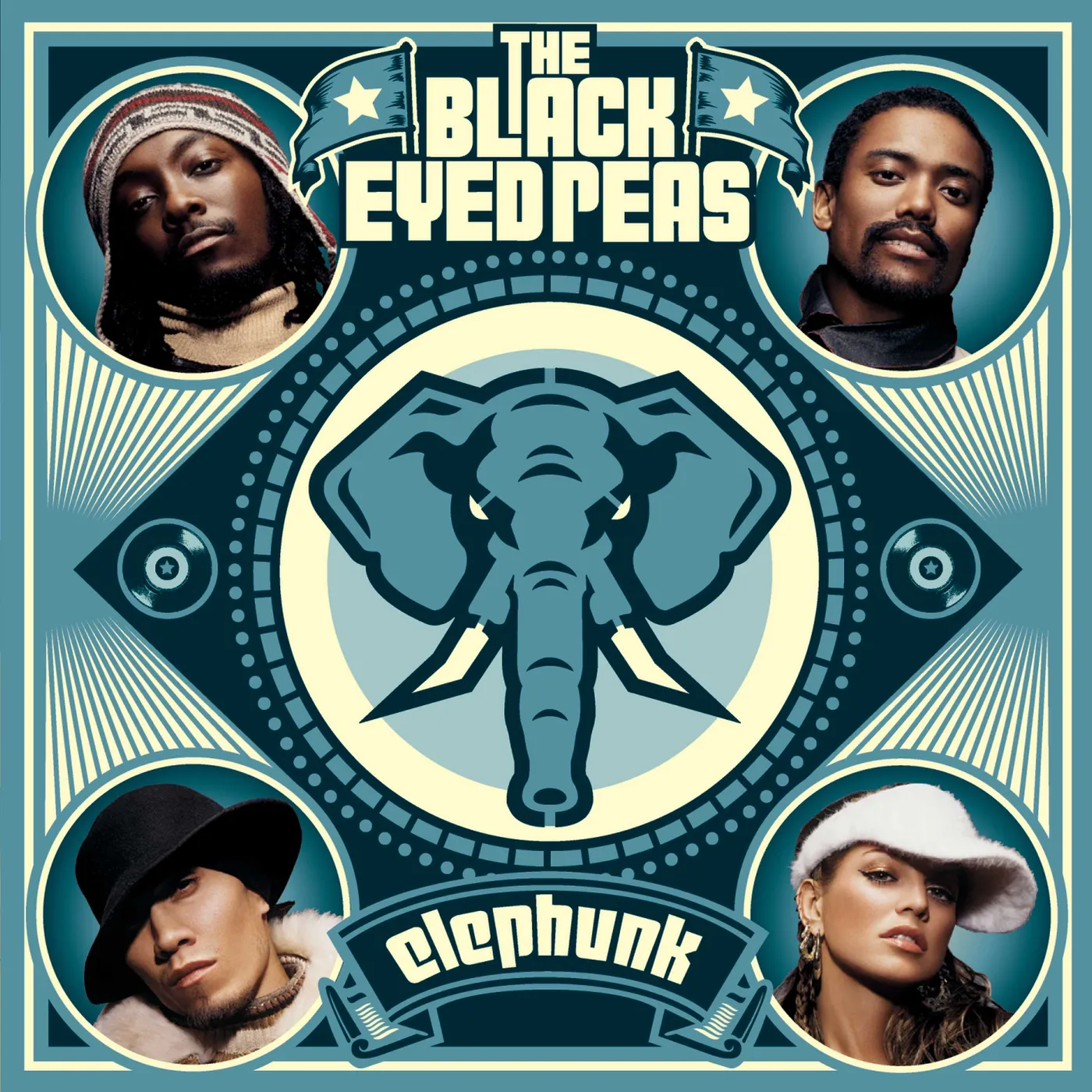 Black Eyed Peas Elephunk (2 LP) Vinyl Record