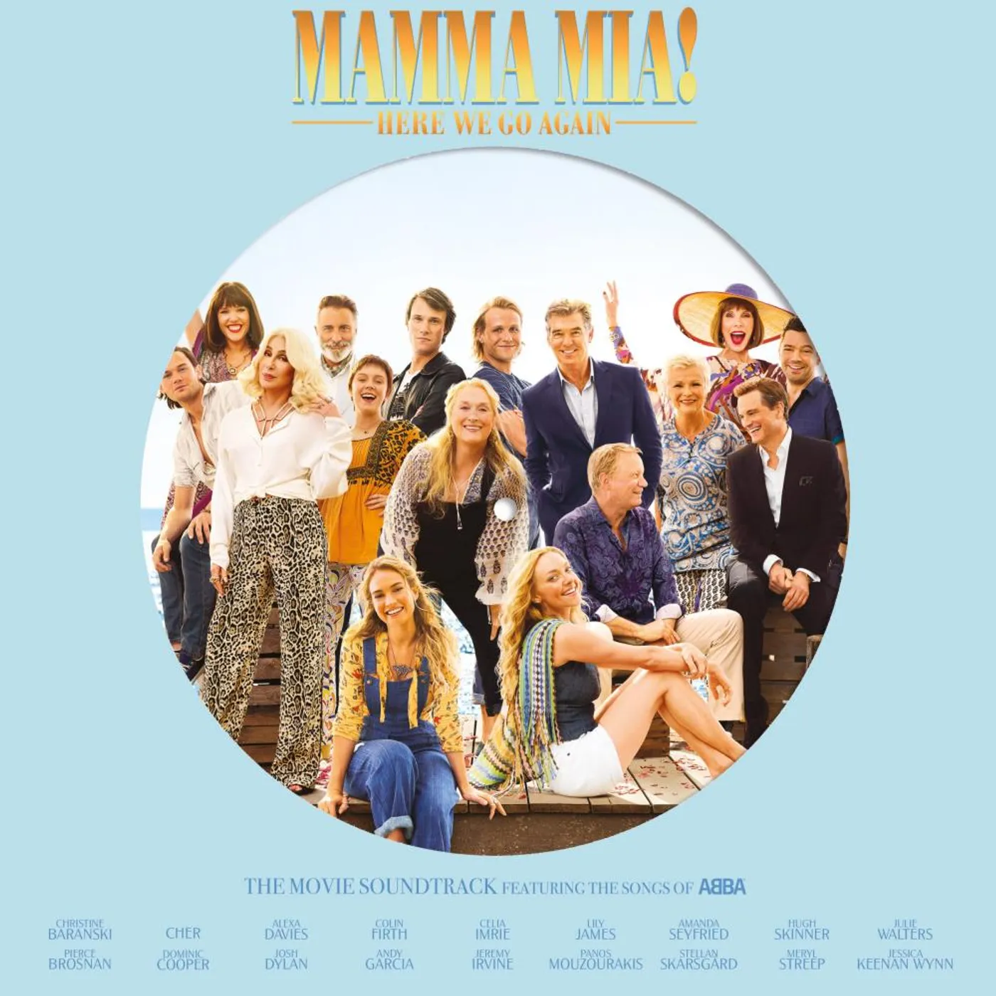 Cast of Mamma Mia! The Movie MAMMA MIA HERE WE GO AGAIN / Original Soundtrack Vinyl Record
