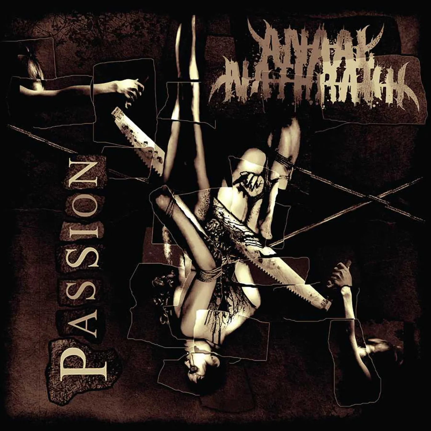Anaal Nathrakh PASSION (MAGENTA & WHITE SWIRL VINYL) Vinyl Record