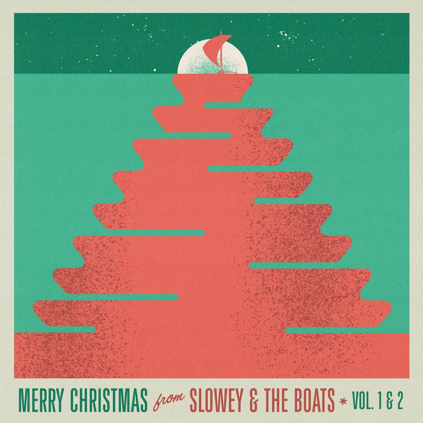 MERRY CHRISTMAS FROM Slowey and the Boats VOL 1 & 2 Vinyl Record