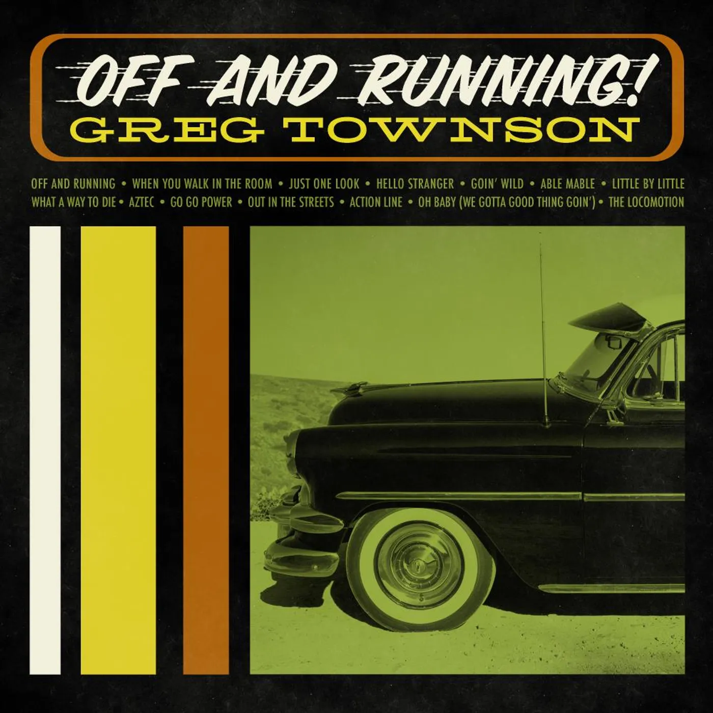 Greg Townson Off And Running Vinyl Record
