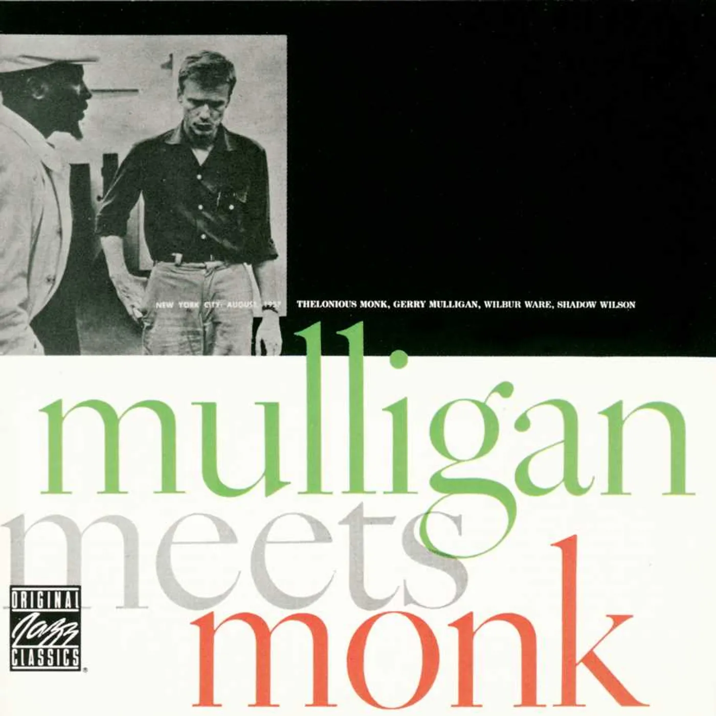 Gerry Mulligan / Thelonious Monk Mulligan Meets Monk Vinyl Record