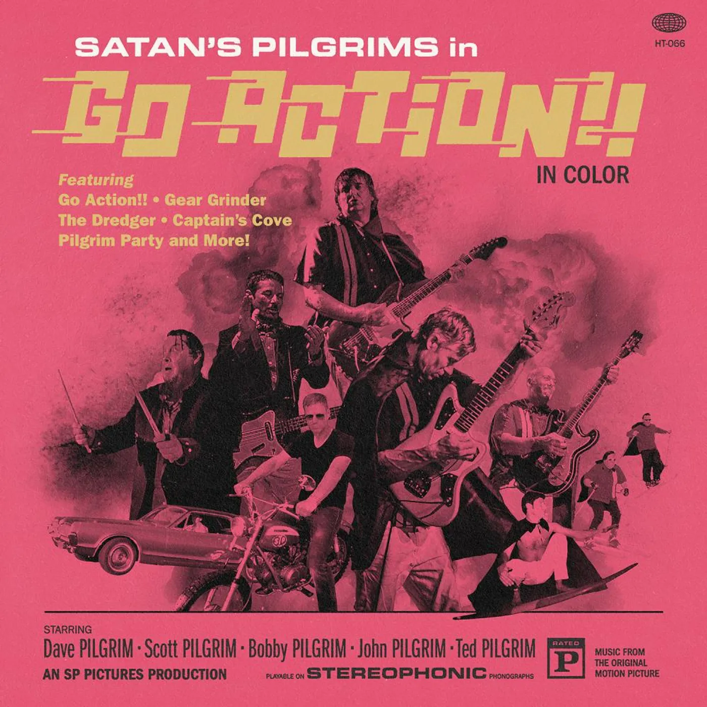 Satan's Pilgrims GO ACTION Vinyl Record