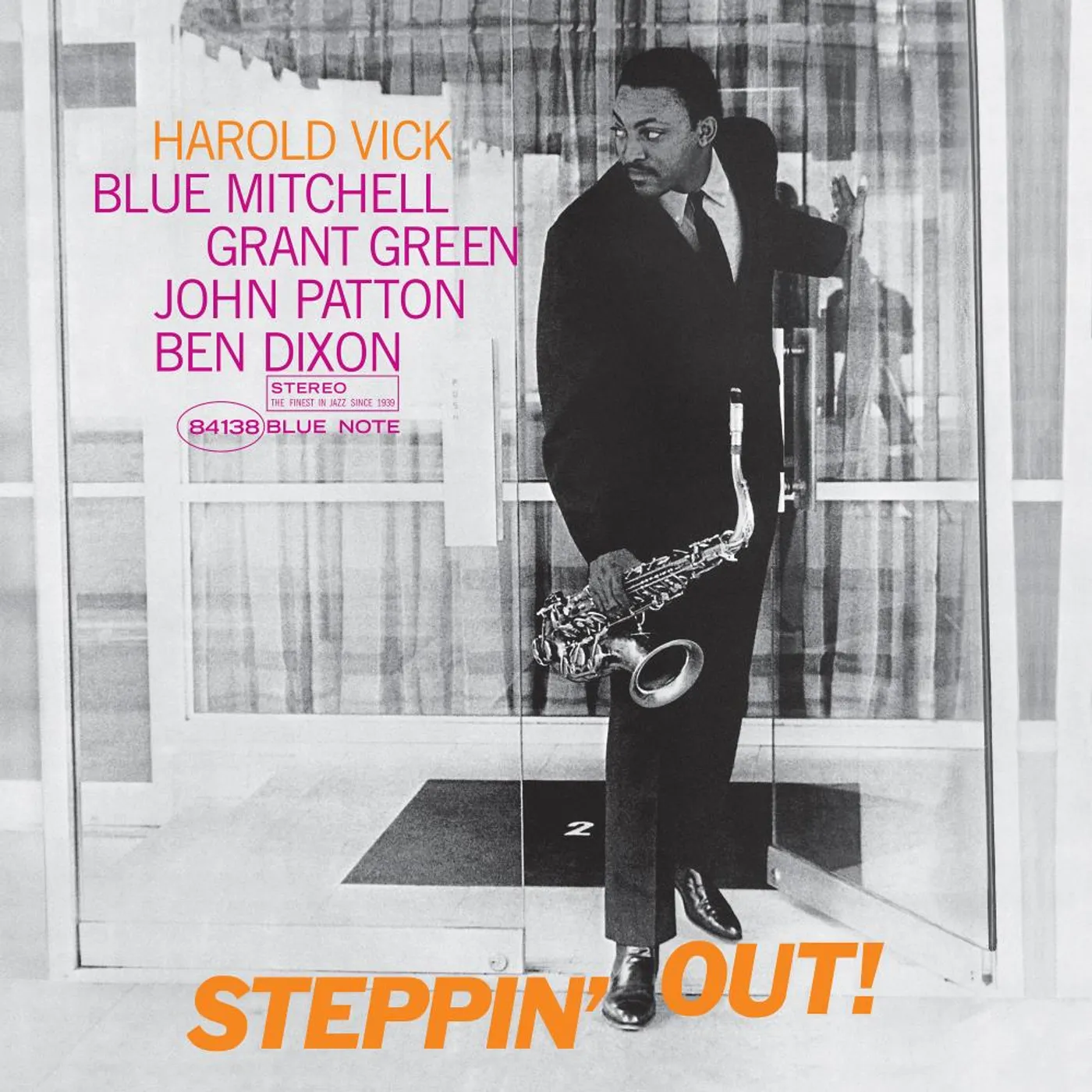 Harold Vick STEPPIN OUT (BLUE NOTE TONE POET SERIES) Vinyl Record