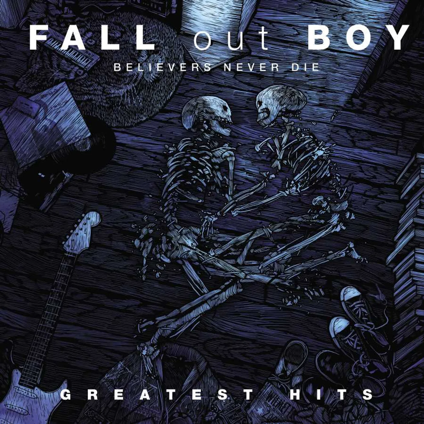 Fall Out Boy BELIEVERS NEVER DIE (2LP) Vinyl Record