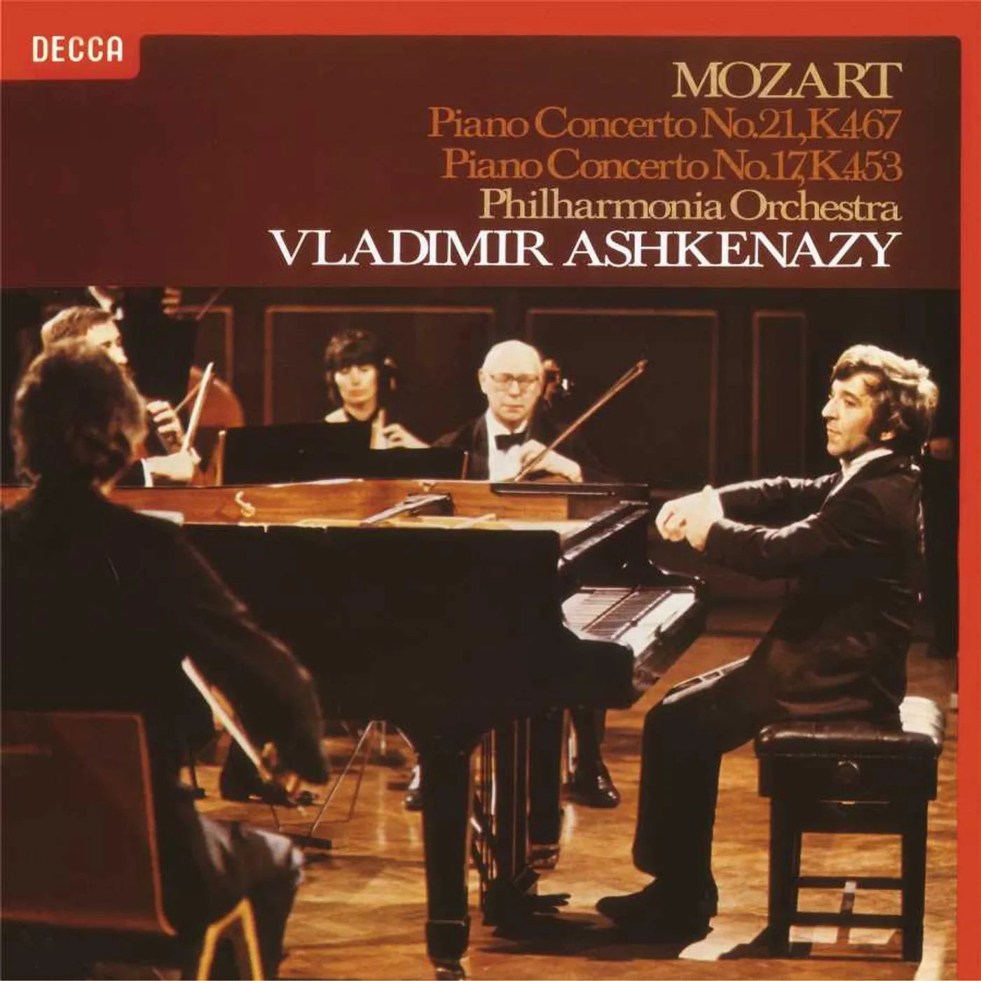 Vladimir Ashkenazy Mozart: Piano Concertos Nos. 17 & 21 Vinyl Record