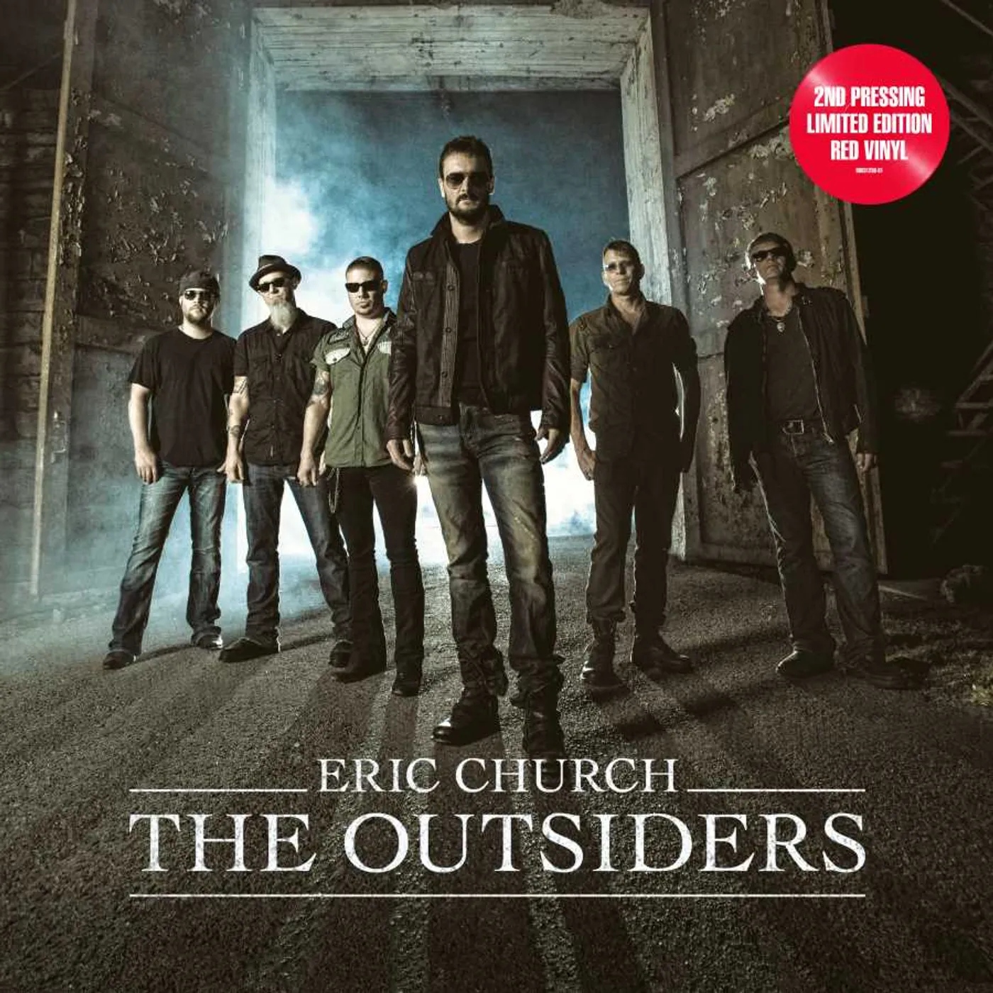 Eric Church OUTSIDERS (2LP/RED VINYL) Vinyl Record