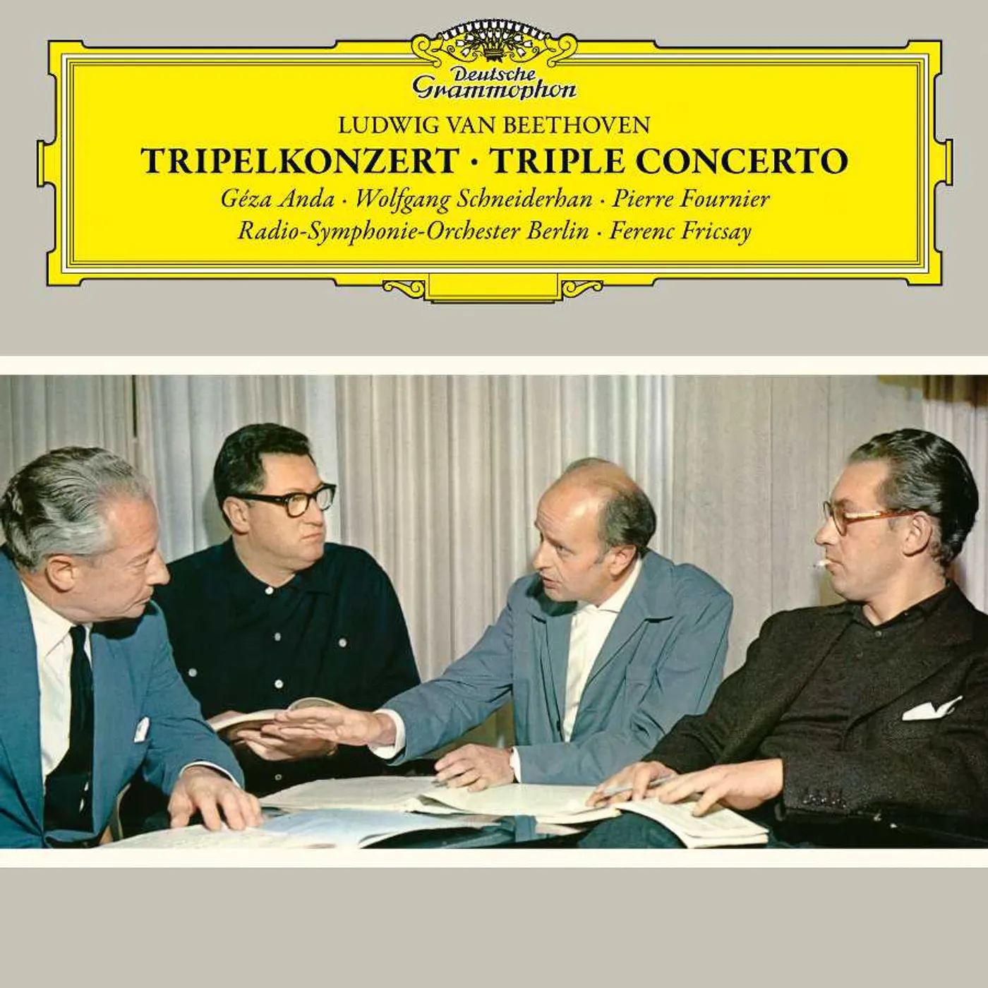 Geza Anda Beethoven: Triple Concerto Vinyl Record