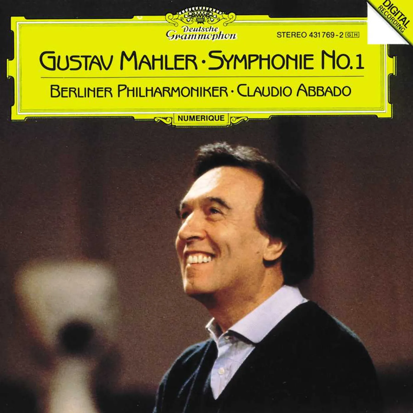Claudio Abbado Mahler: Symphony No.1 (LP) Vinyl Record