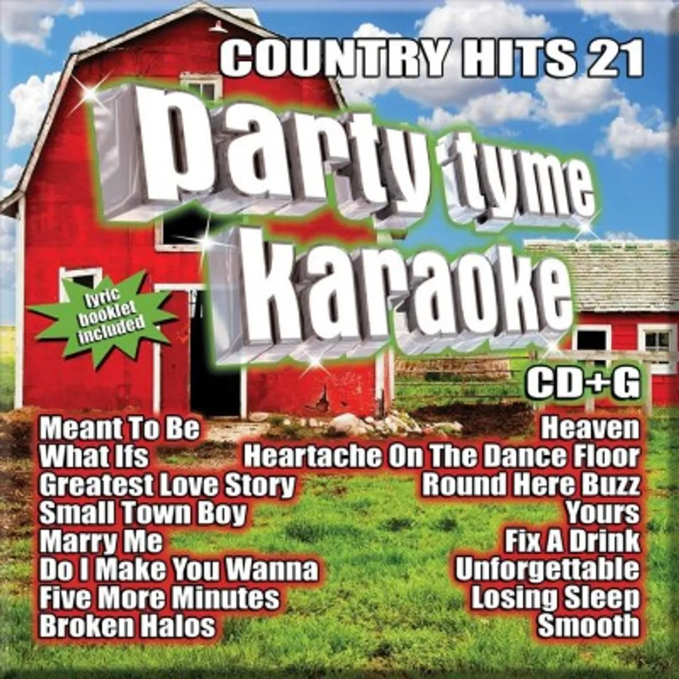 PARTY TYME KARAOKE - COUNTRY HITS 21 (16-SONG CD+G) CD
