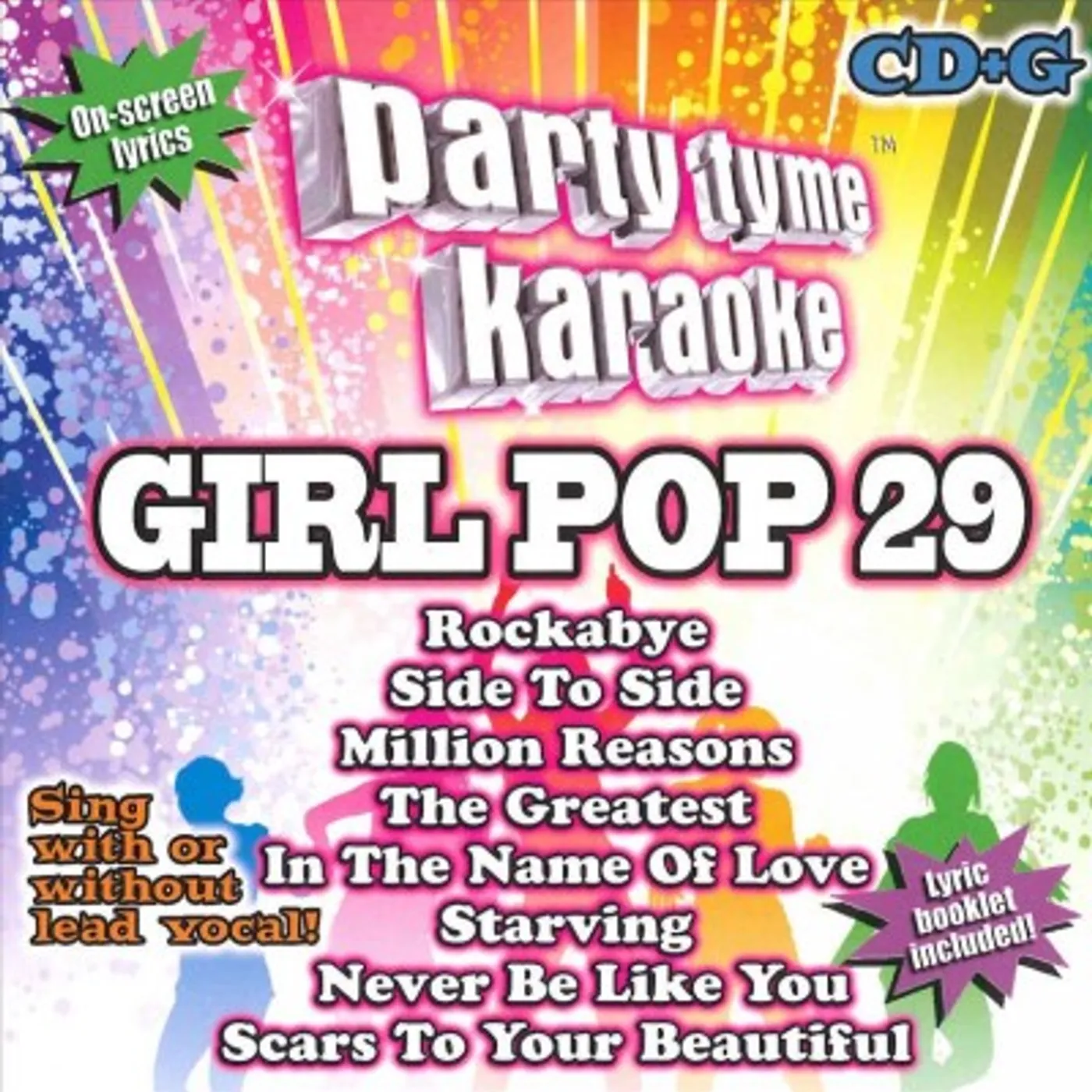 Party Tyme Karaoke - Girl Pop 29 (8+8 Song CD+G) CD