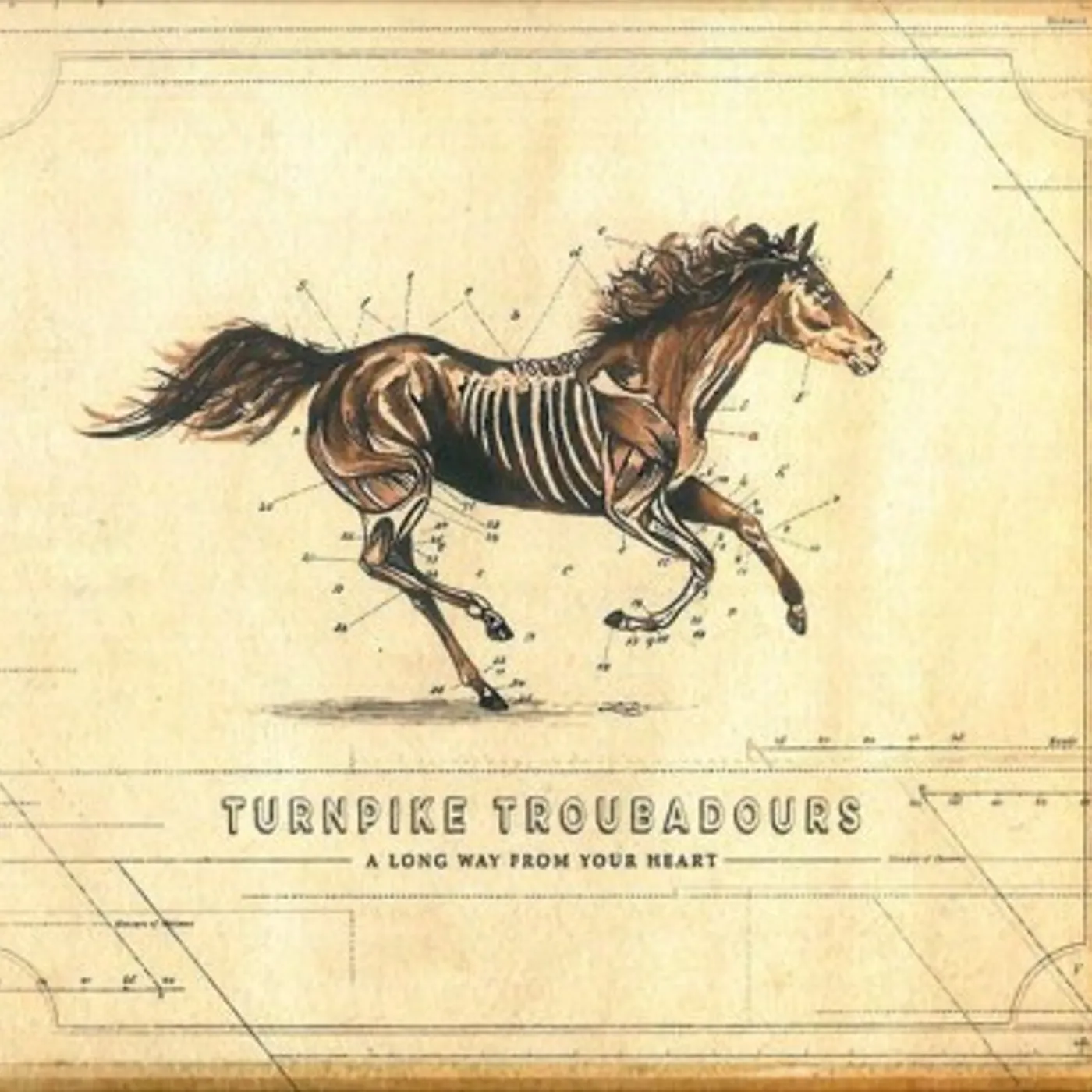 Turnpike Troubadours Long Way From Your Heart CD