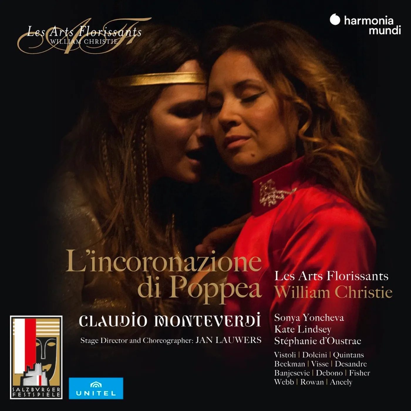Arts Florissants Monteverdi: L'Incoronazione Di Poppea CD