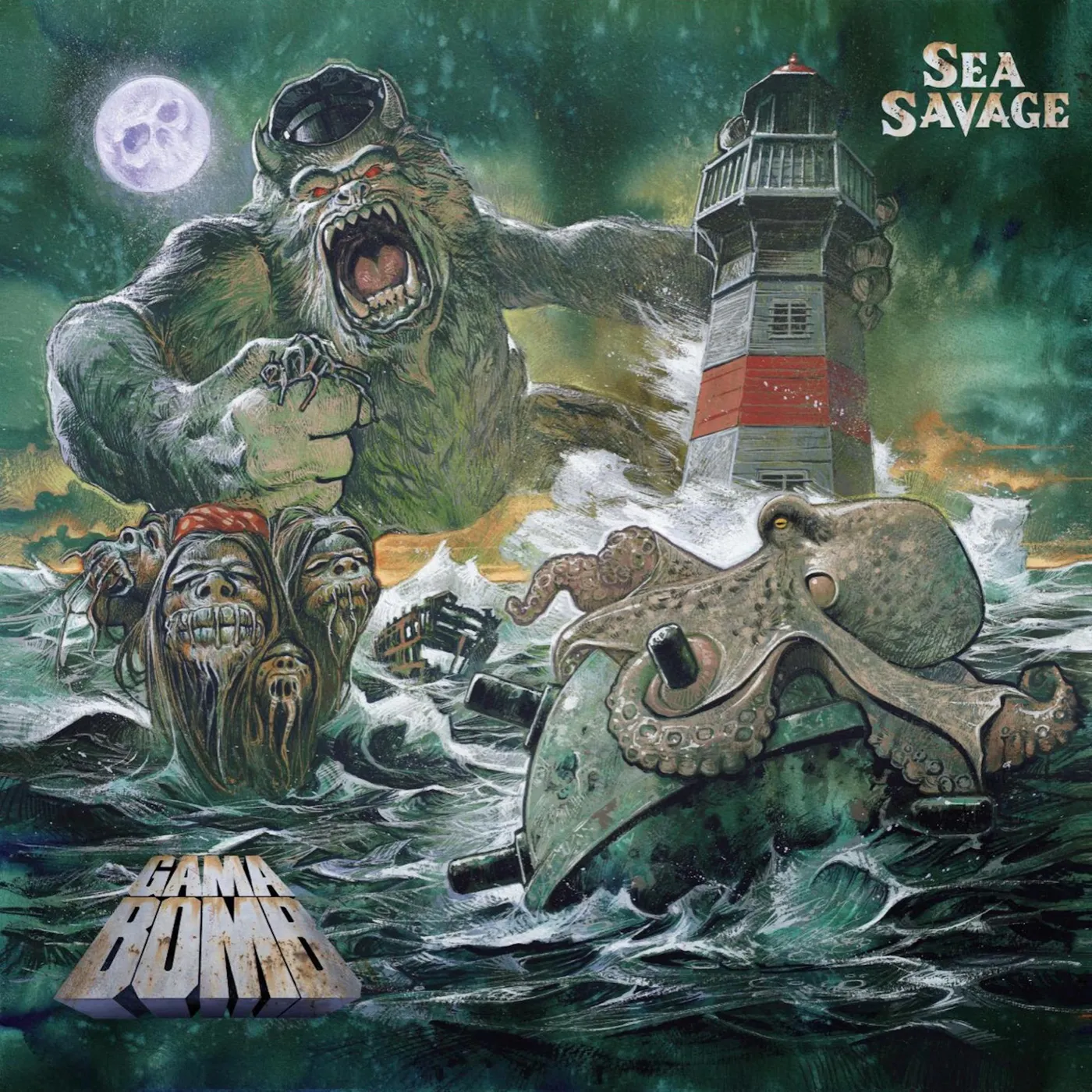 Gama Bomb SEA SAVAGE CD