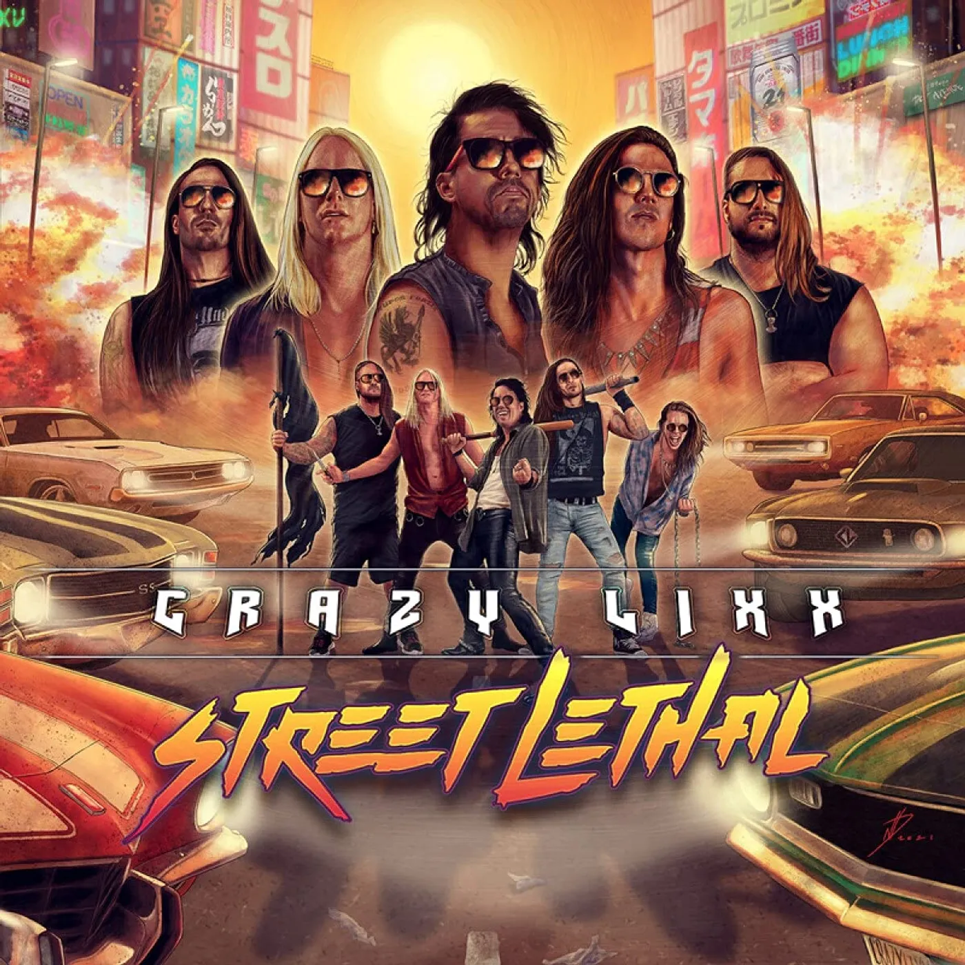 Crazy Lixx Street Lethal CD