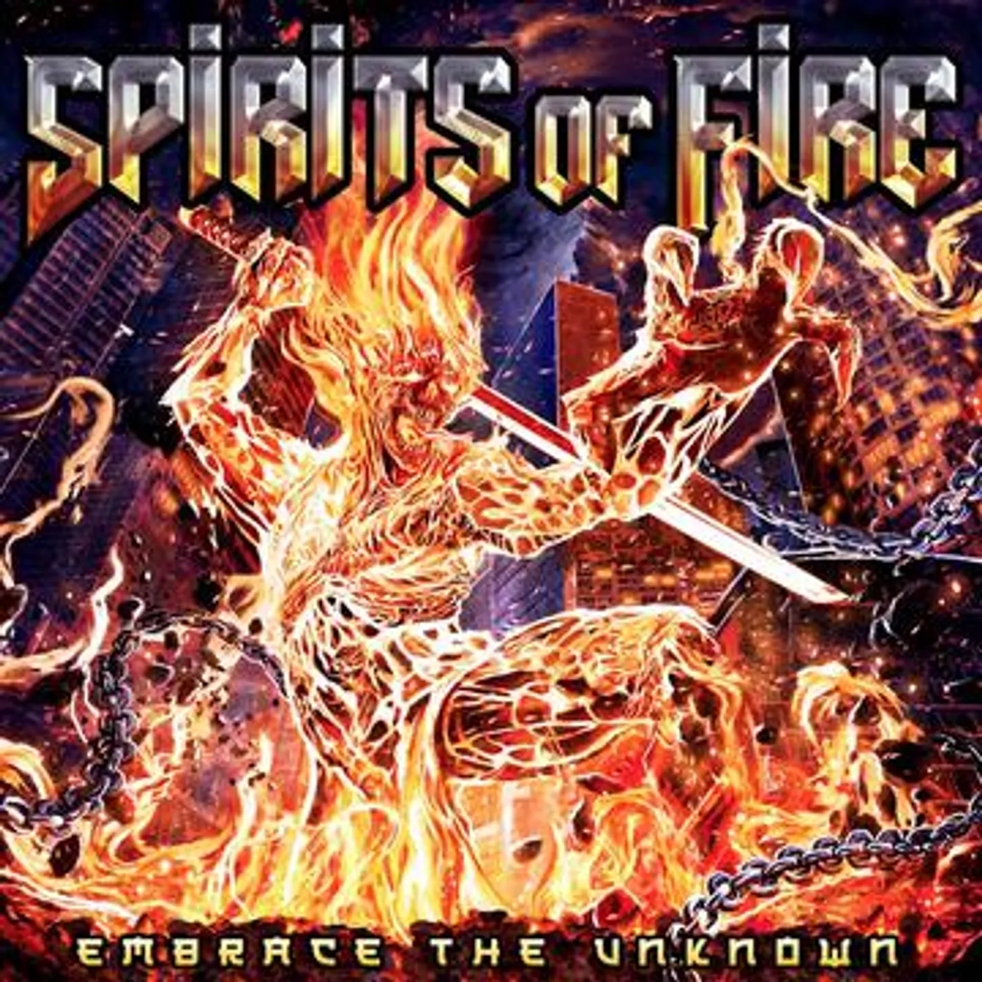 Spirits Of Fire Embrace The Unknown CD