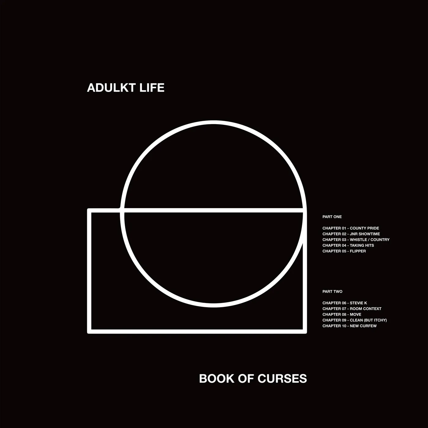 Adulkt Life BOOK OF CURSES CD