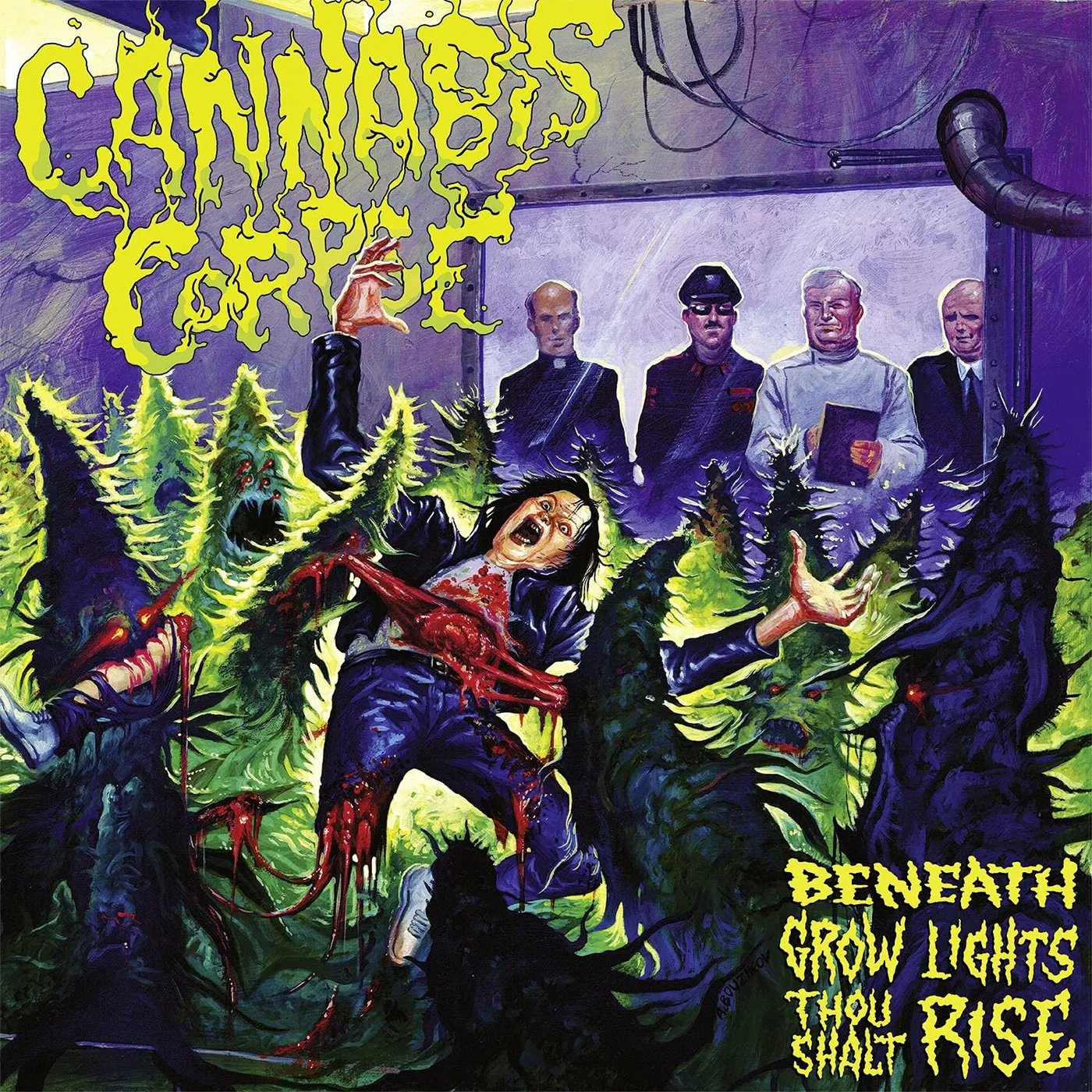 Cannabis Corpse BENEATH GROW LIGHTS THOU SHALT RISE CD