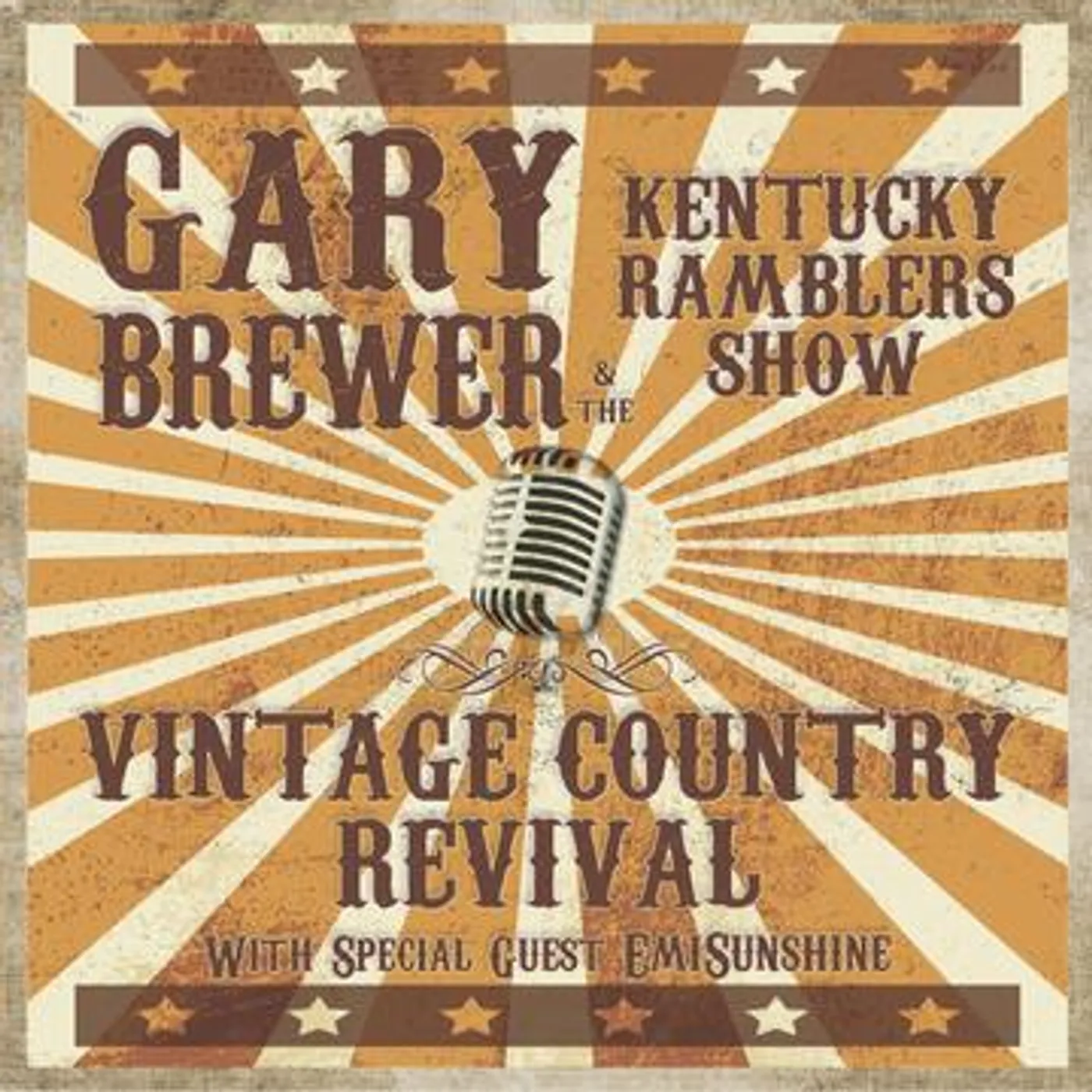 Gary Brewer & The Kentucky Ramblers VINTAGE COUNTRY REVIVAL CD