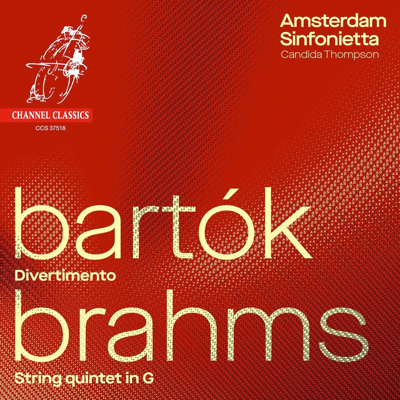 Amsterdam Sinfonietta Bartok/Brahms: Divertimento/String Quintet No. 2 CD