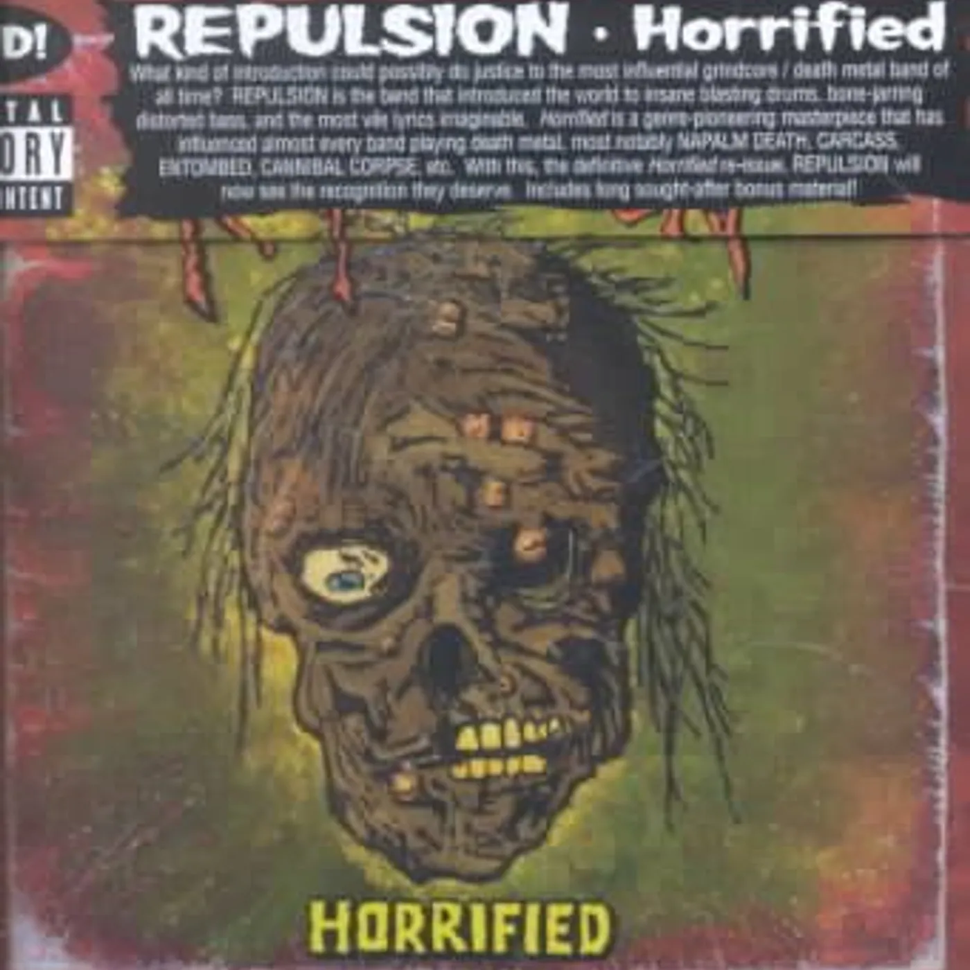 Repulsion HORRIFIED CD