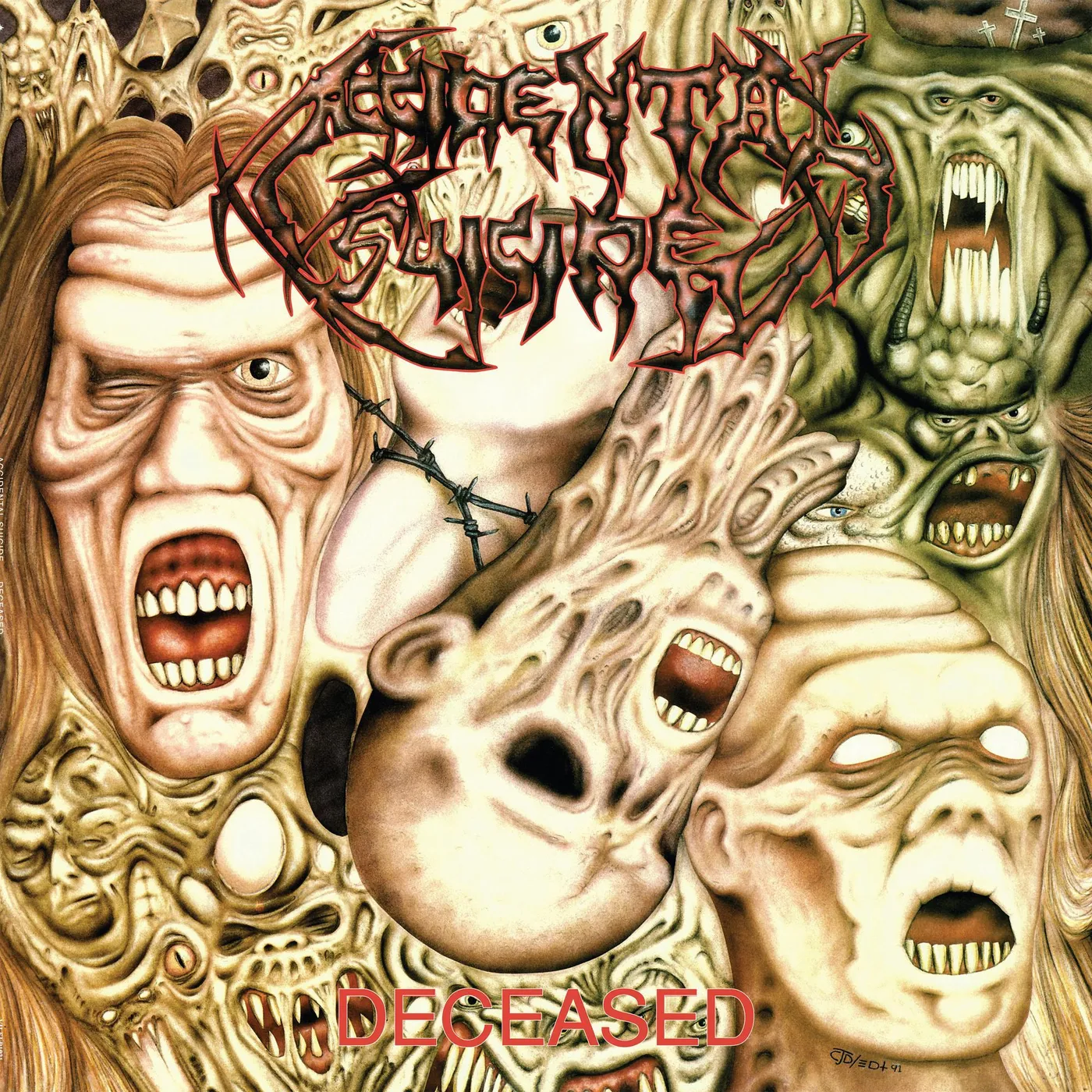 Accidental Suicide DECEASED CD