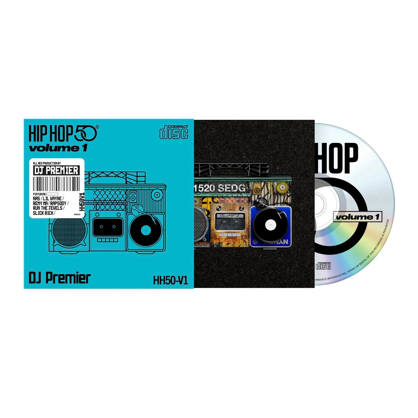 DJ Premier HIP HOP 50: VOL 1 CD