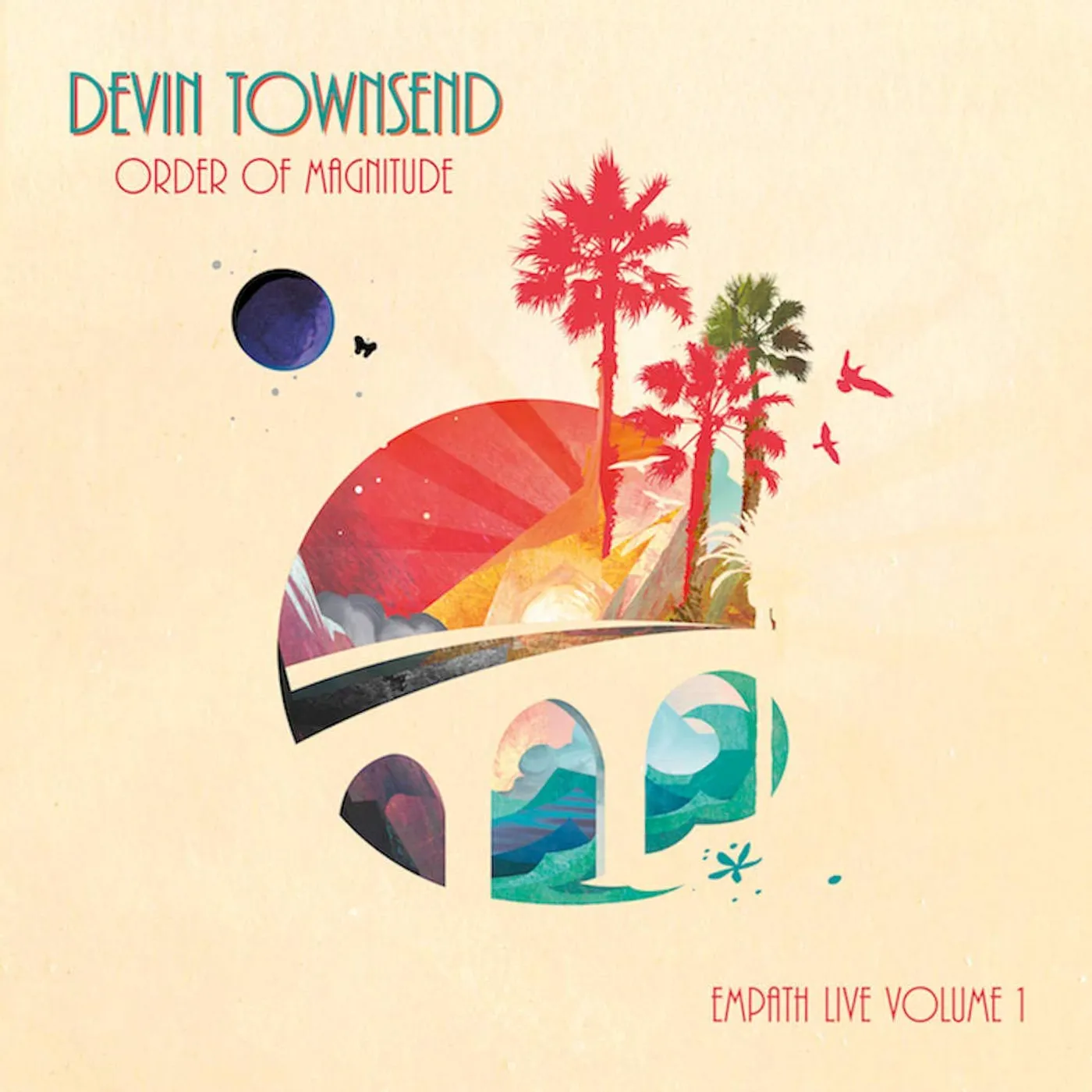 Devin Townsend Project ORDER OF MAGNITUDE: EMPATH LIVE 1 CD