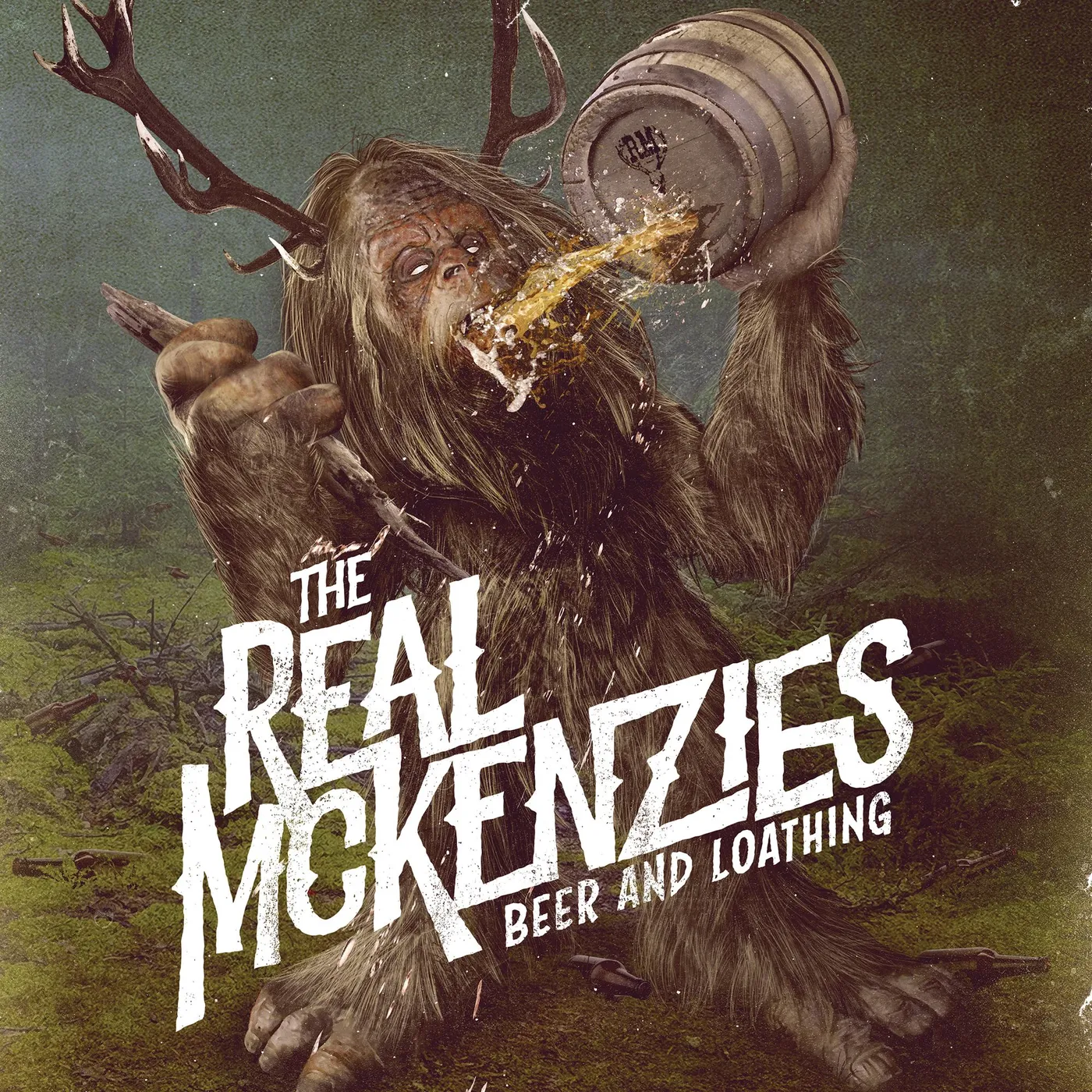 The Real McKenzies BEER AND LOATHING CD
