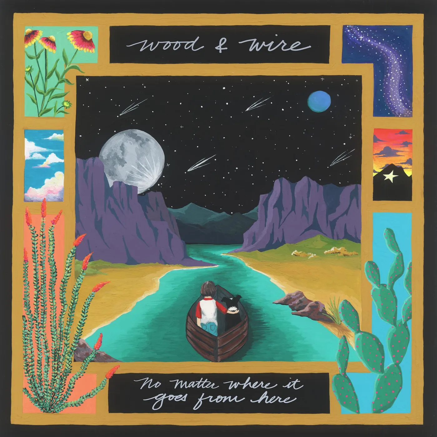 Wood & Wire NO MATTER WHERE IT GOES FROM HERE CD