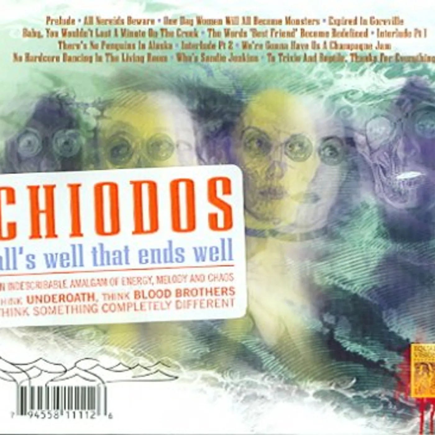 Chiodos ALL'S WELL THAT ENDS WELL CD