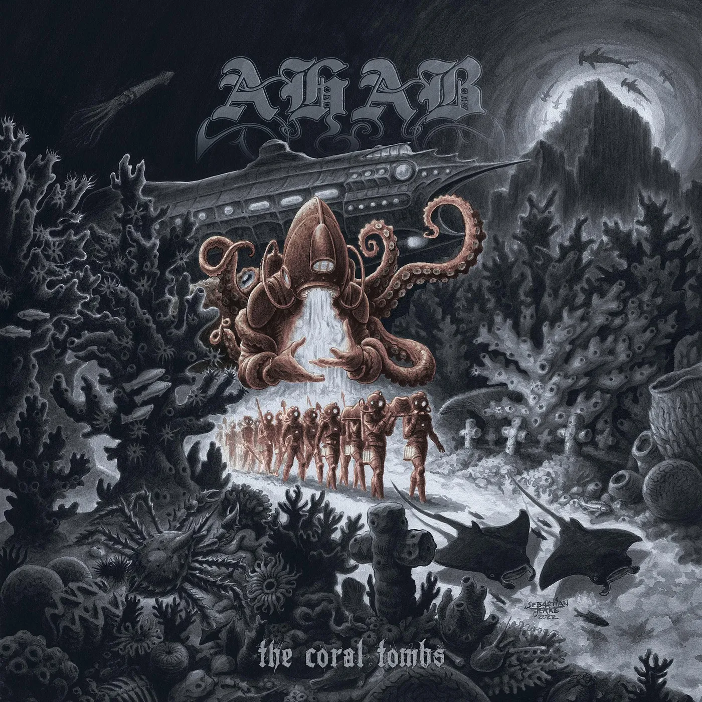Ahab CORAL TOMBS CD