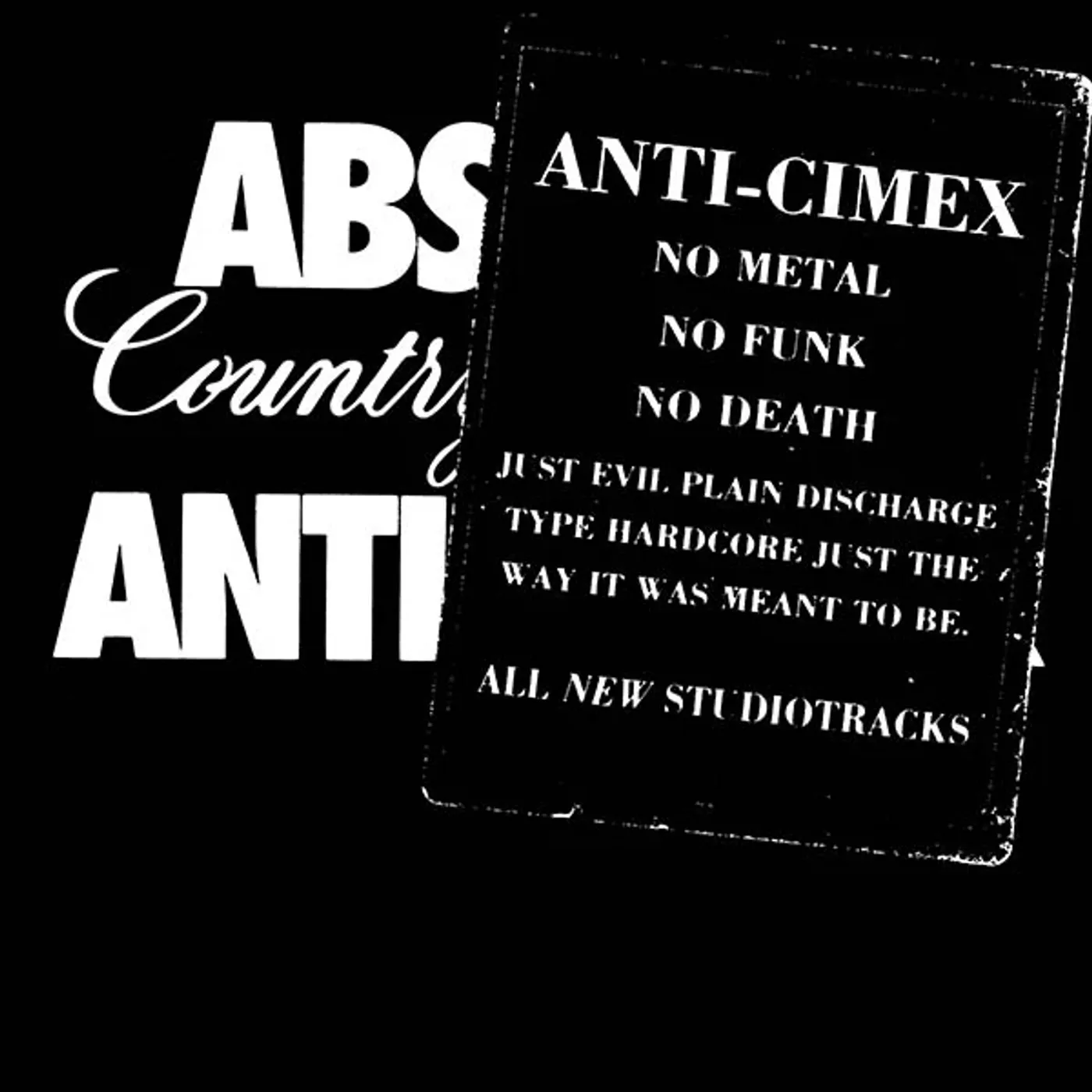 Anti Cimex Absolut country of sweden Vinyl Record
