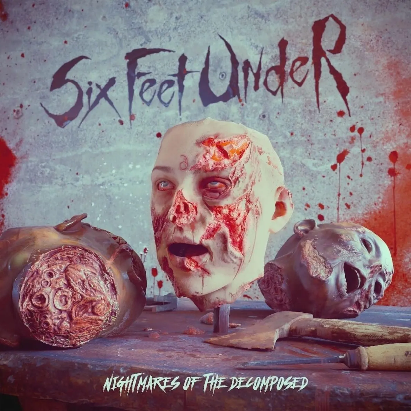 Six Feet Under Nightmares Of The Decomposed Vinyl Record
