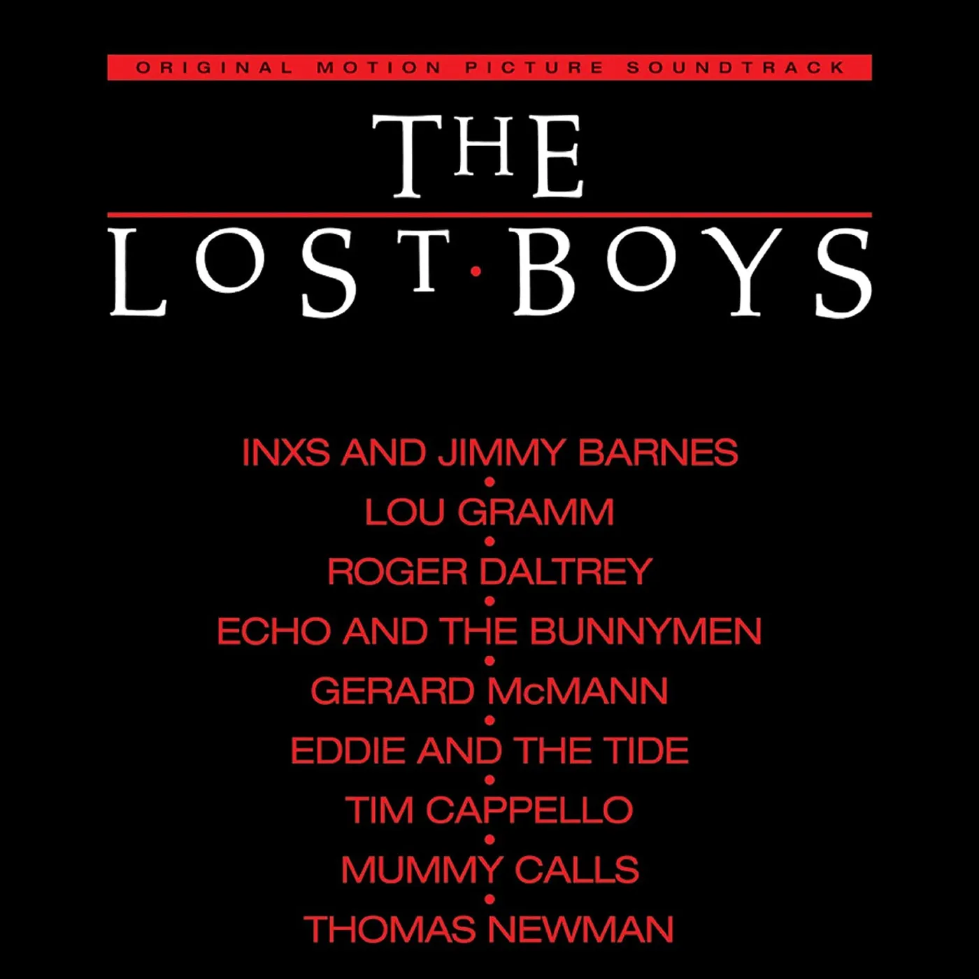 Soundtrack The Lost Boys   Original Motion Picture Vinyl Record