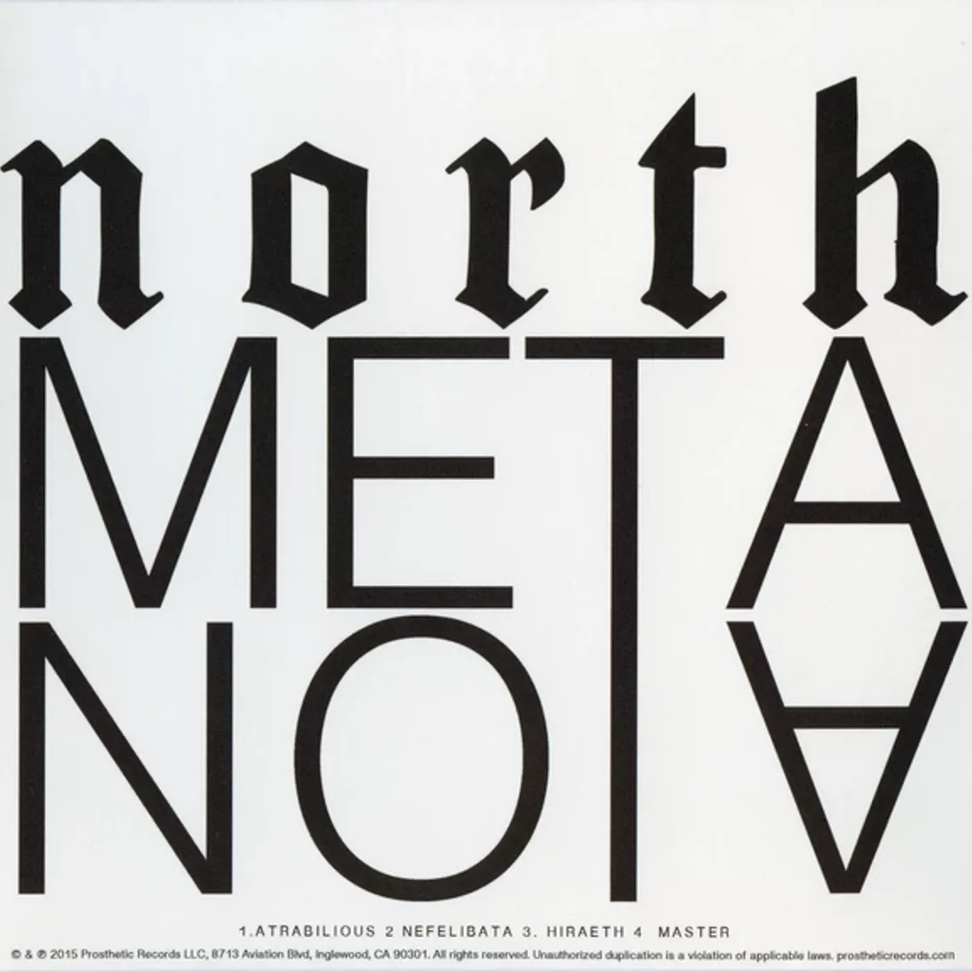 North Metanoia Vinyl Record