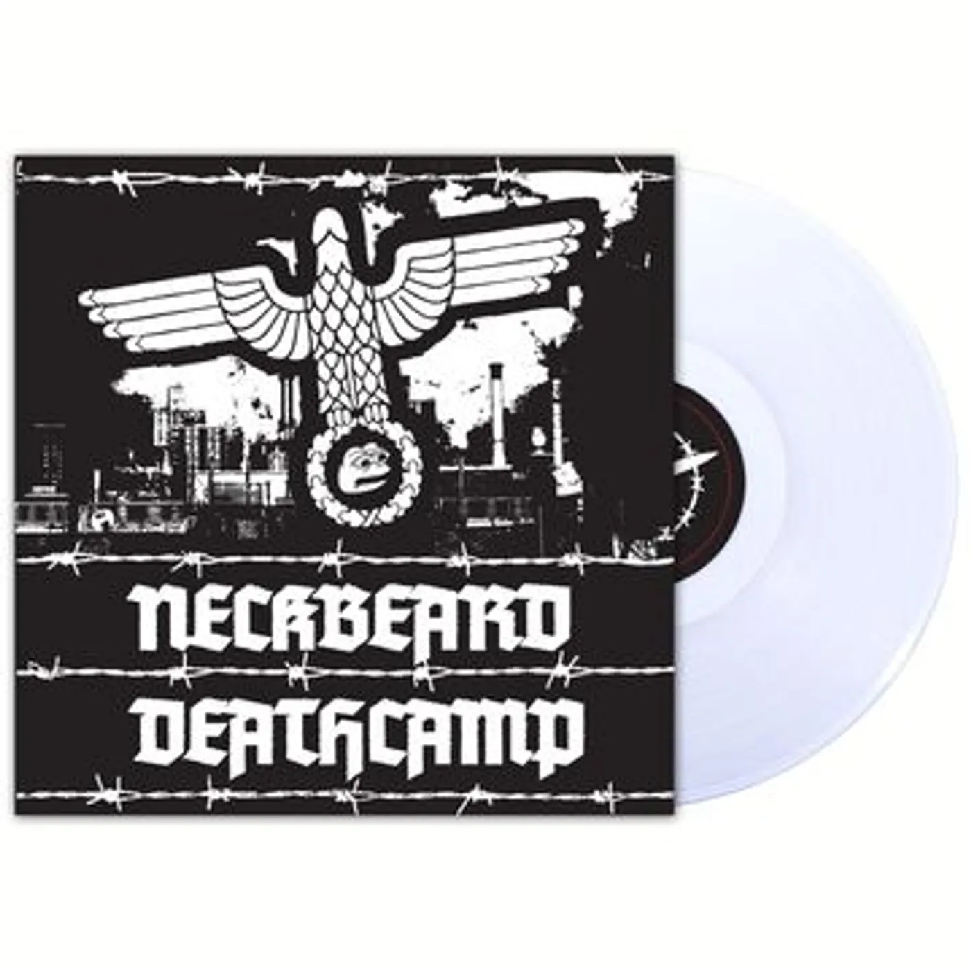 Neckbeard Deathcamp WHITE NATIONALISM IS FOR BASEMENT DWELLING LOSERS Vinyl Record