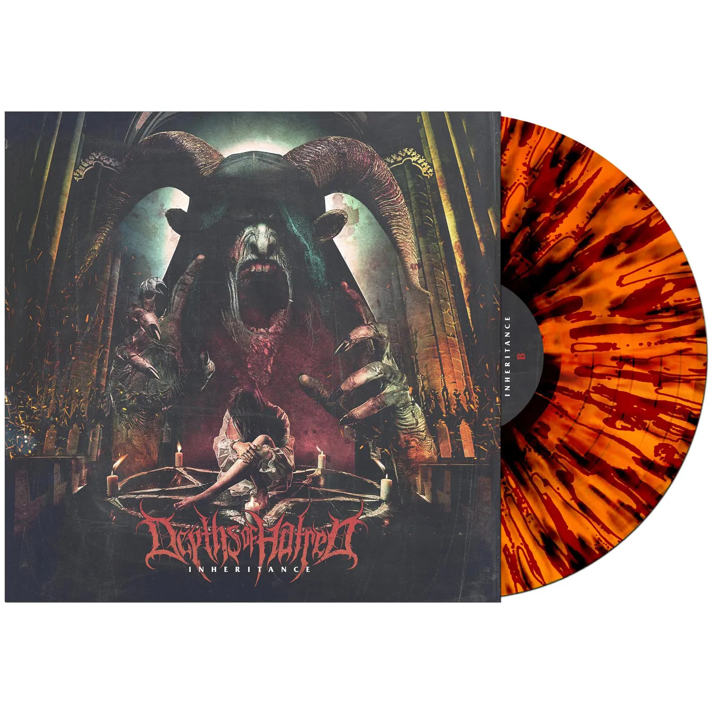Depths of Hatred Inheritance Vinyl Record