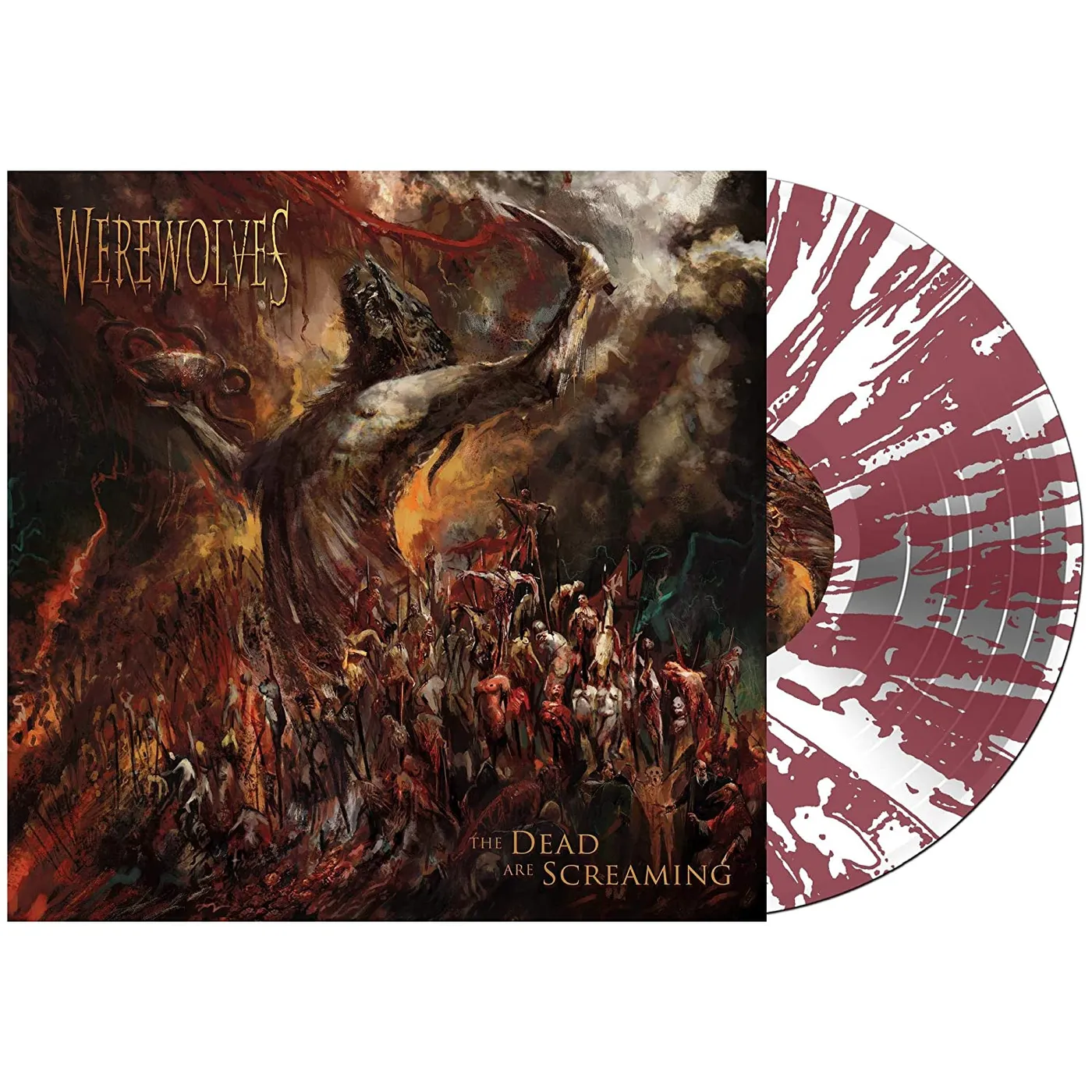 Werewolves DEAD ARE SCREAMING Vinyl Record