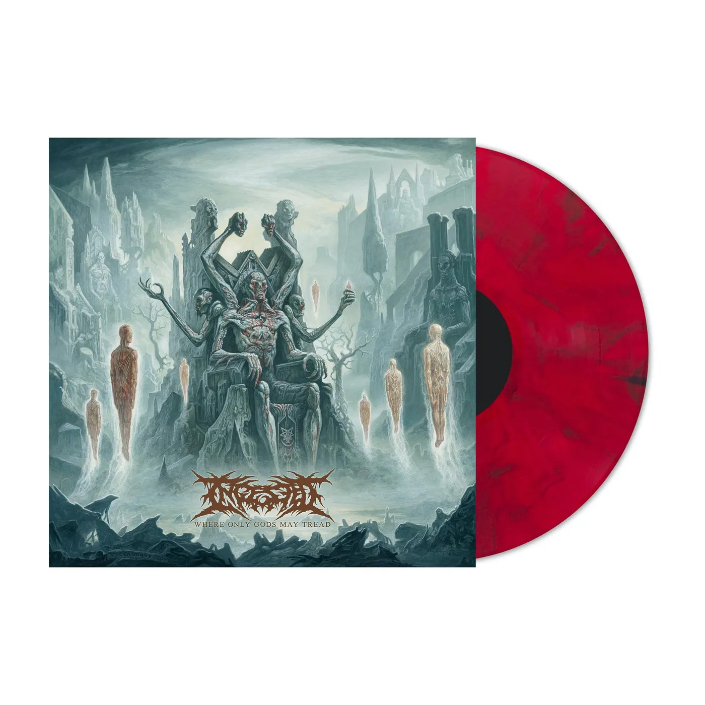Ingested Where Only Gods May Tread Vinyl Record