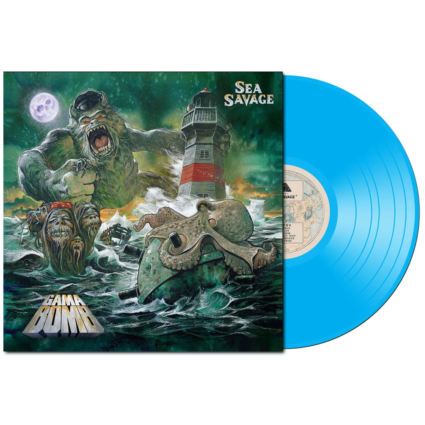 Gama Bomb Sea Savage Vinyl Record