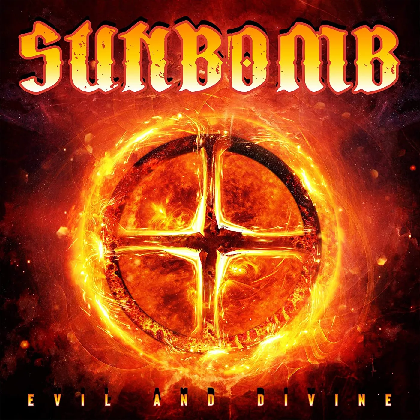 Sunbomb Evil And Divine Vinyl Record