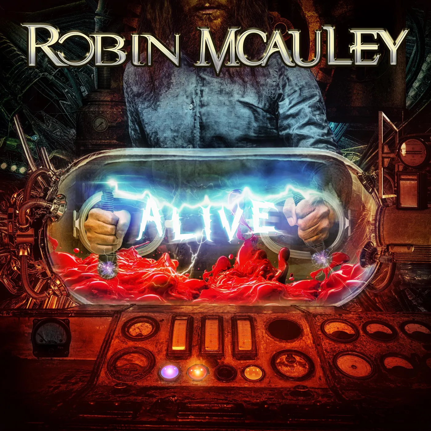 Robin McAuley Alive Vinyl Record