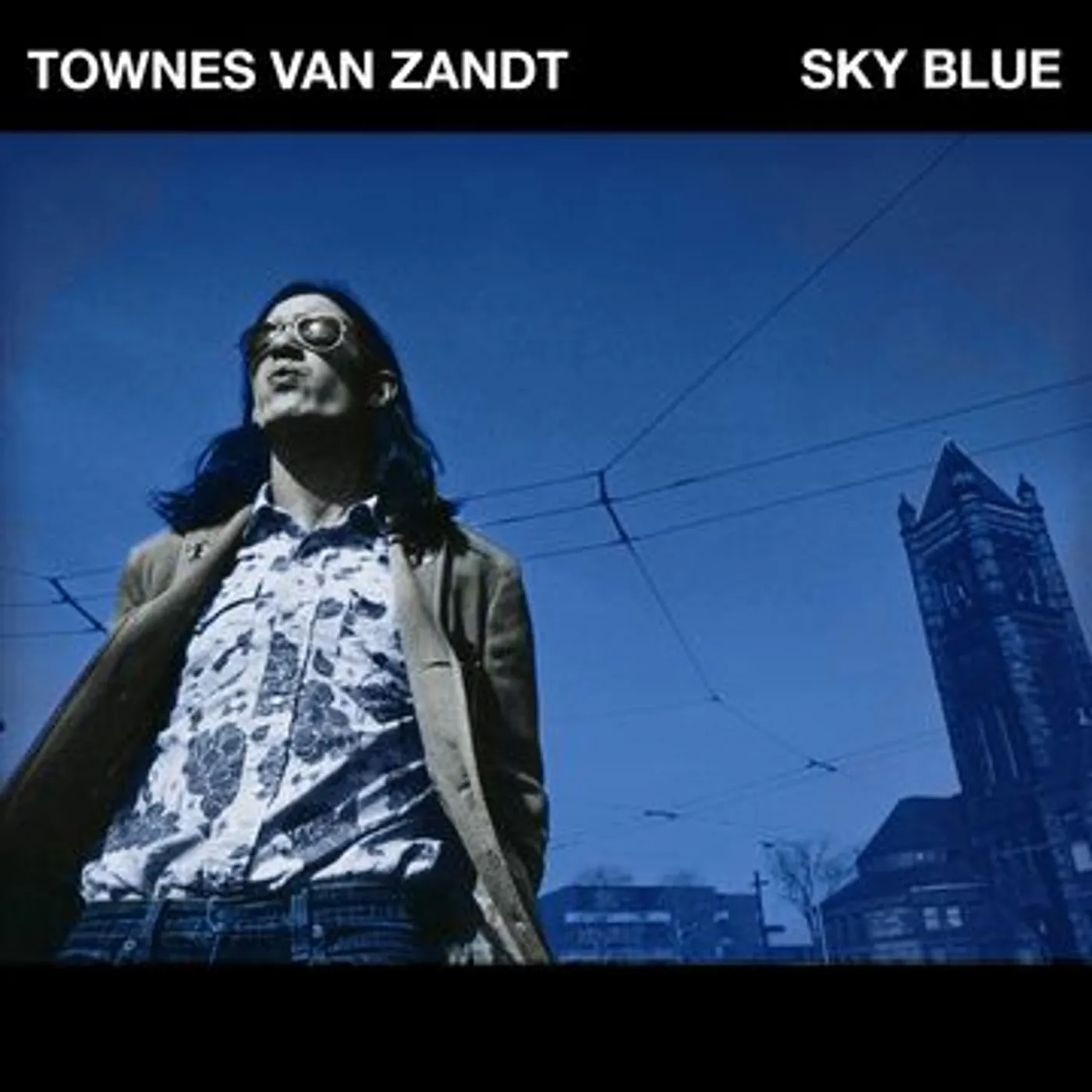 Townes Van Zandt Sky Blue Vinyl Record