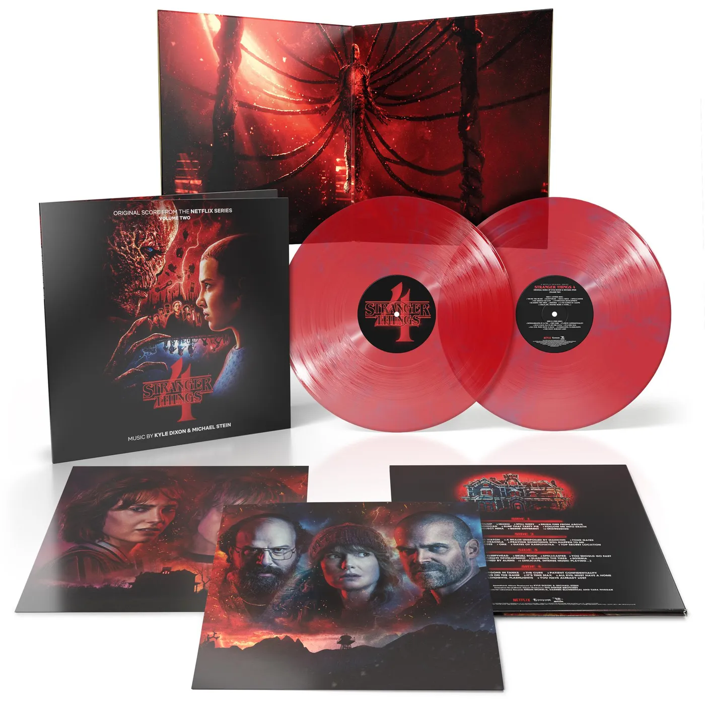 Kyle Dixon & Michael Stein Stranger Things Season 4 Volume 2 (VECNA'S RED WORLD) Vinyl Record