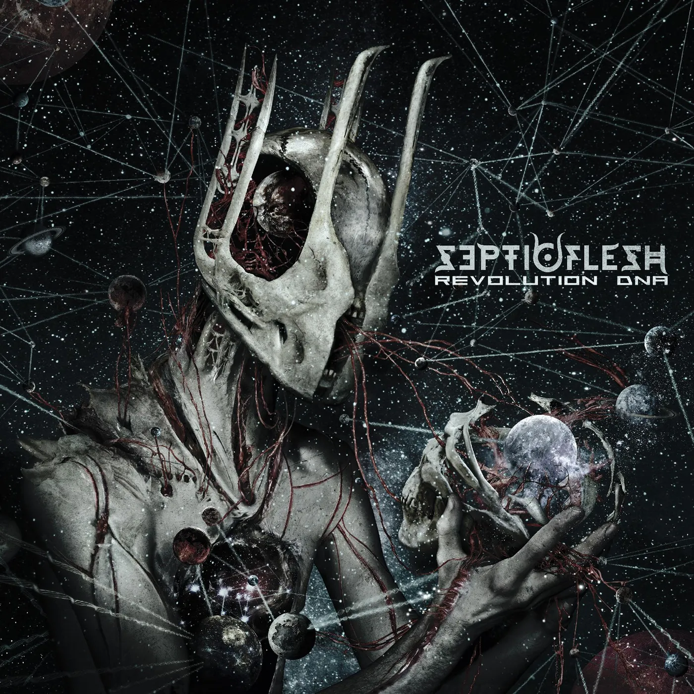 Septicflesh REVOLUTION DNA (LTD./CRYSTAL CLEAR VINYL/GATEFOLD/2LP) Vinyl Record