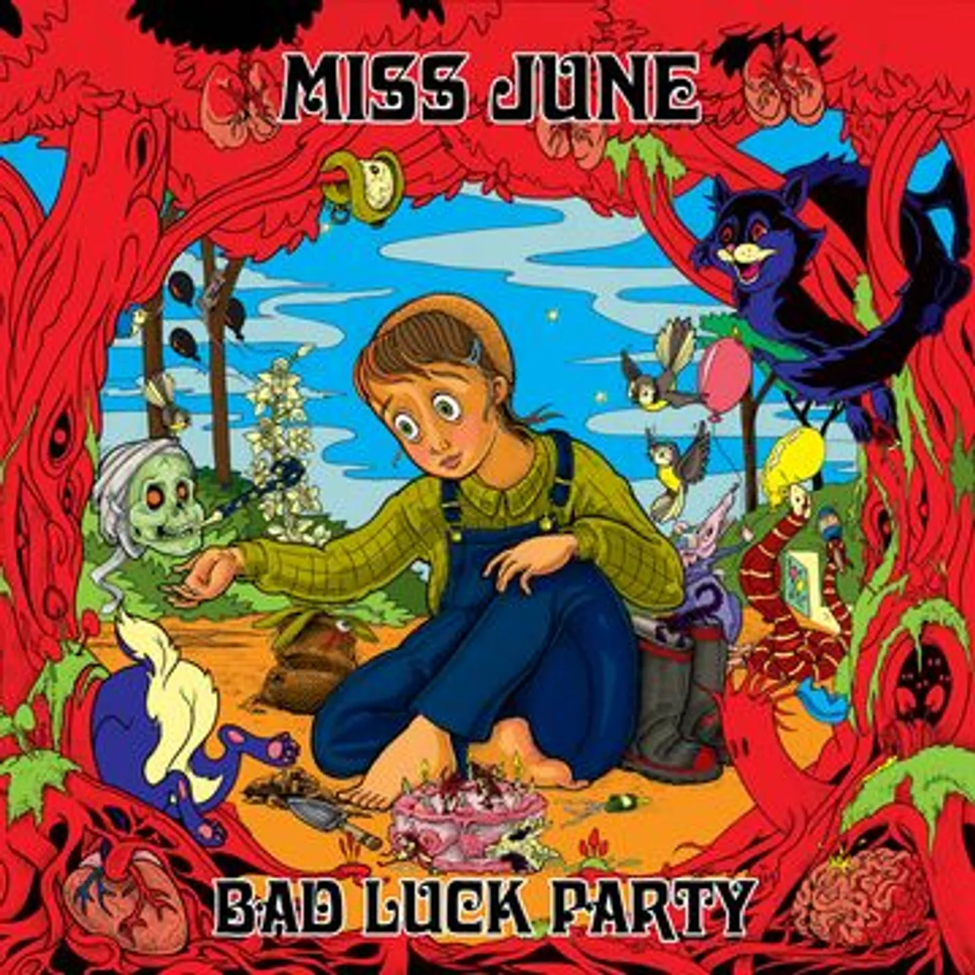 Miss June Bad Luck Party Vinyl Record