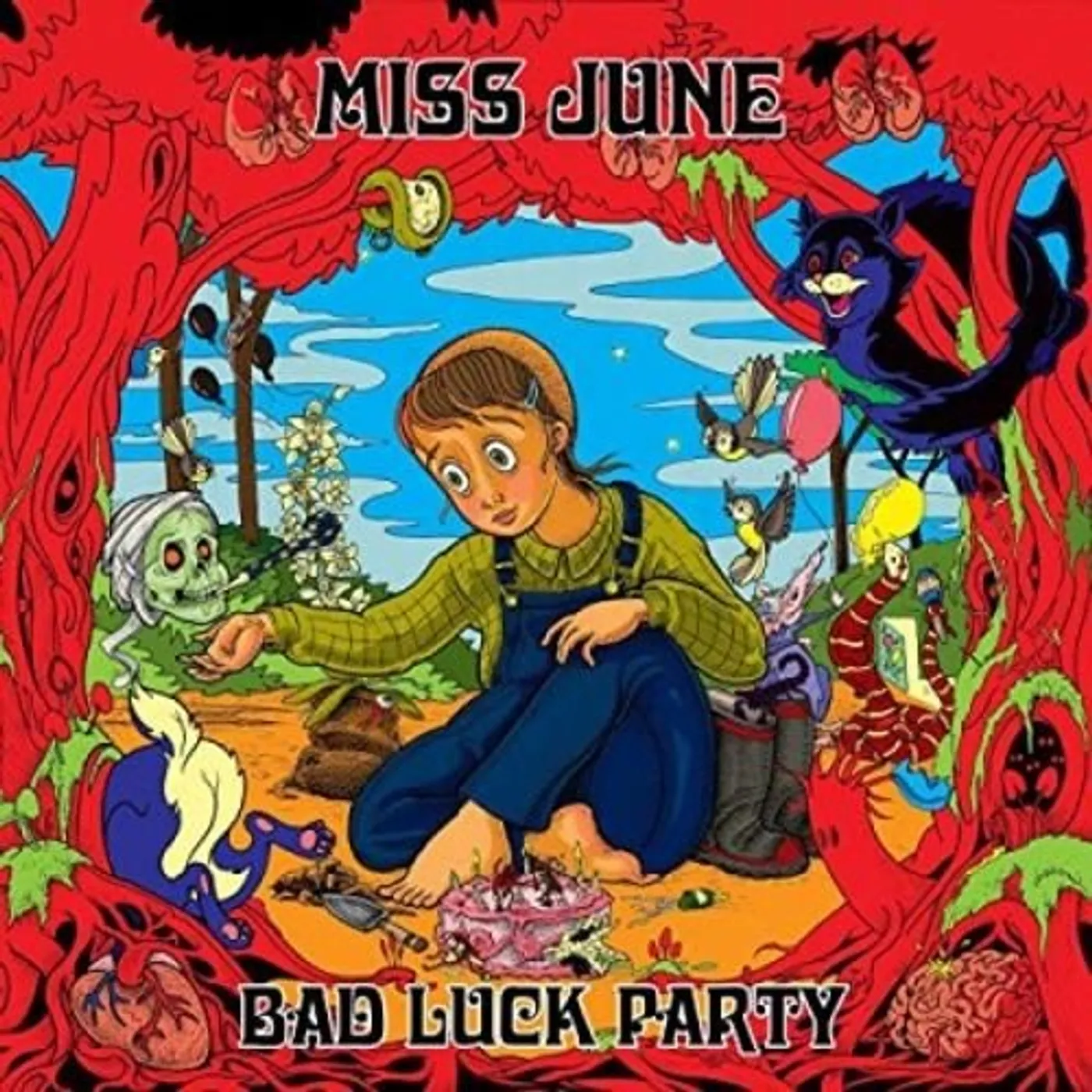 Miss June Bad Luck Party Vinyl Record